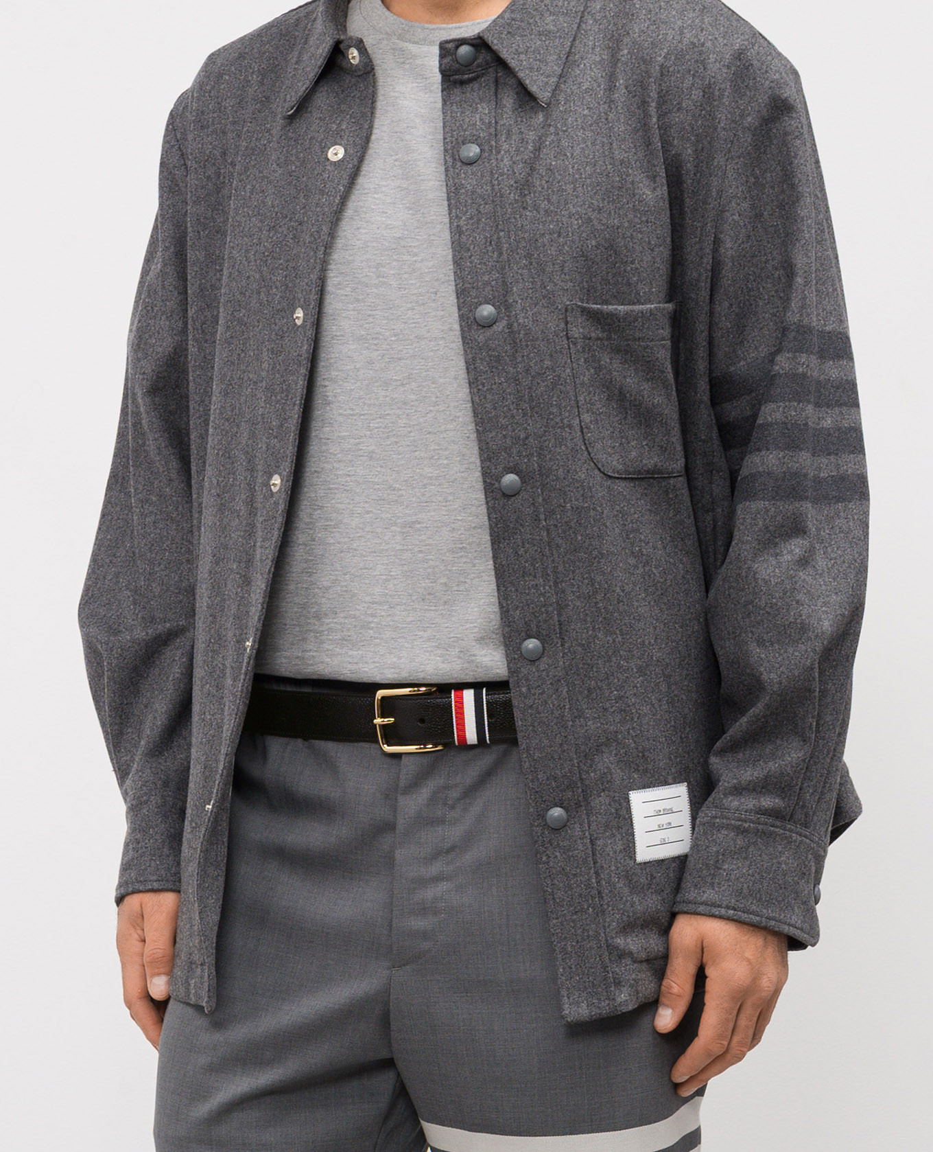 Black leather belt Thom Browne
Black leather belt Thom Browne