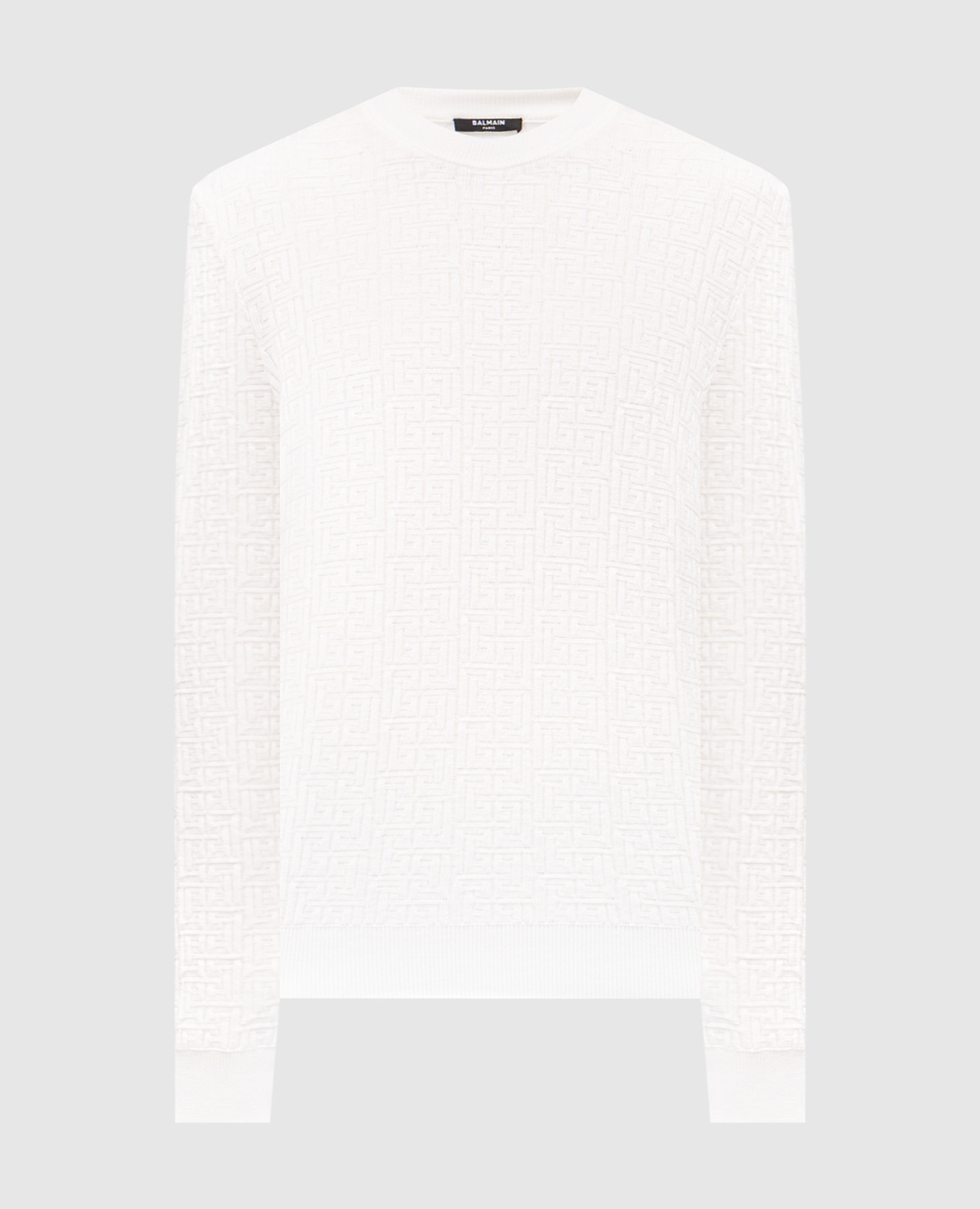 White wool and linen jumper Balmain
White wool and linen jumper Balmain