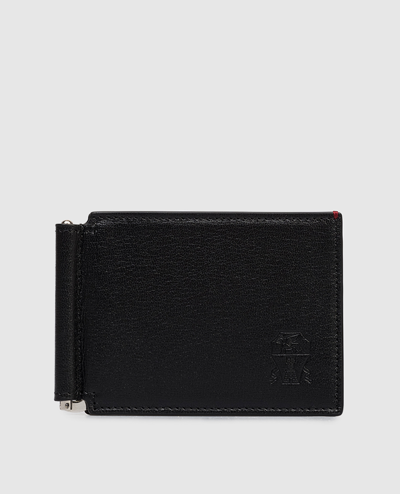 Black leather wallet with embossed logo Brunello Cucinelli
Black leather wallet with embossed logo Brunello Cucinelli