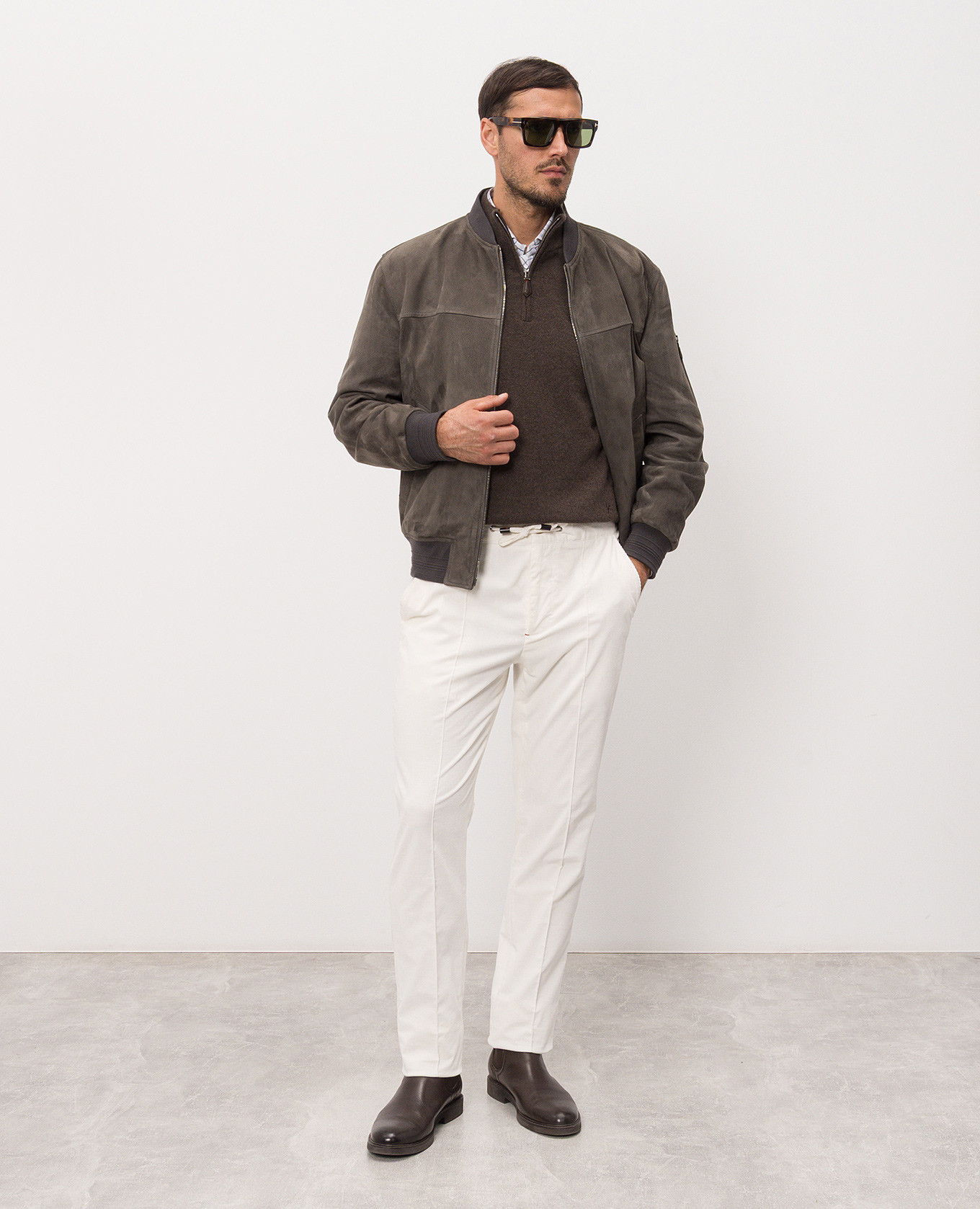 Ivory corduroy pants with wool ISAIA, Beige
Ivory corduroy pants with wool ISAIA, Beige