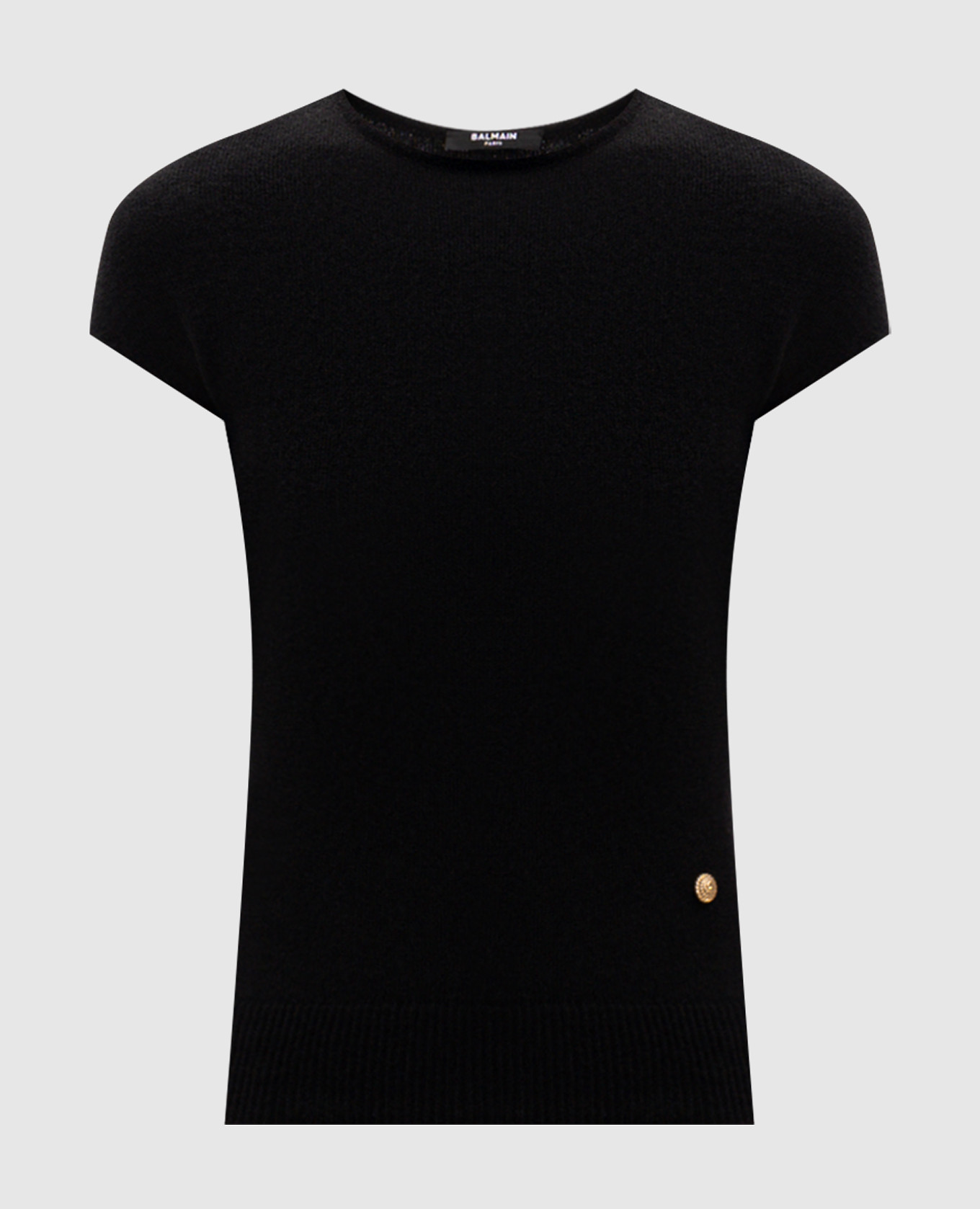 Black wool top Balmain
Black wool top Balmain