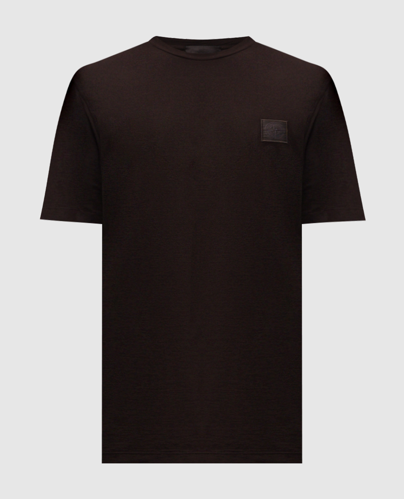 Brown T-shirt with logo patch Stone Island
Brown T-shirt with logo patch Stone Island
