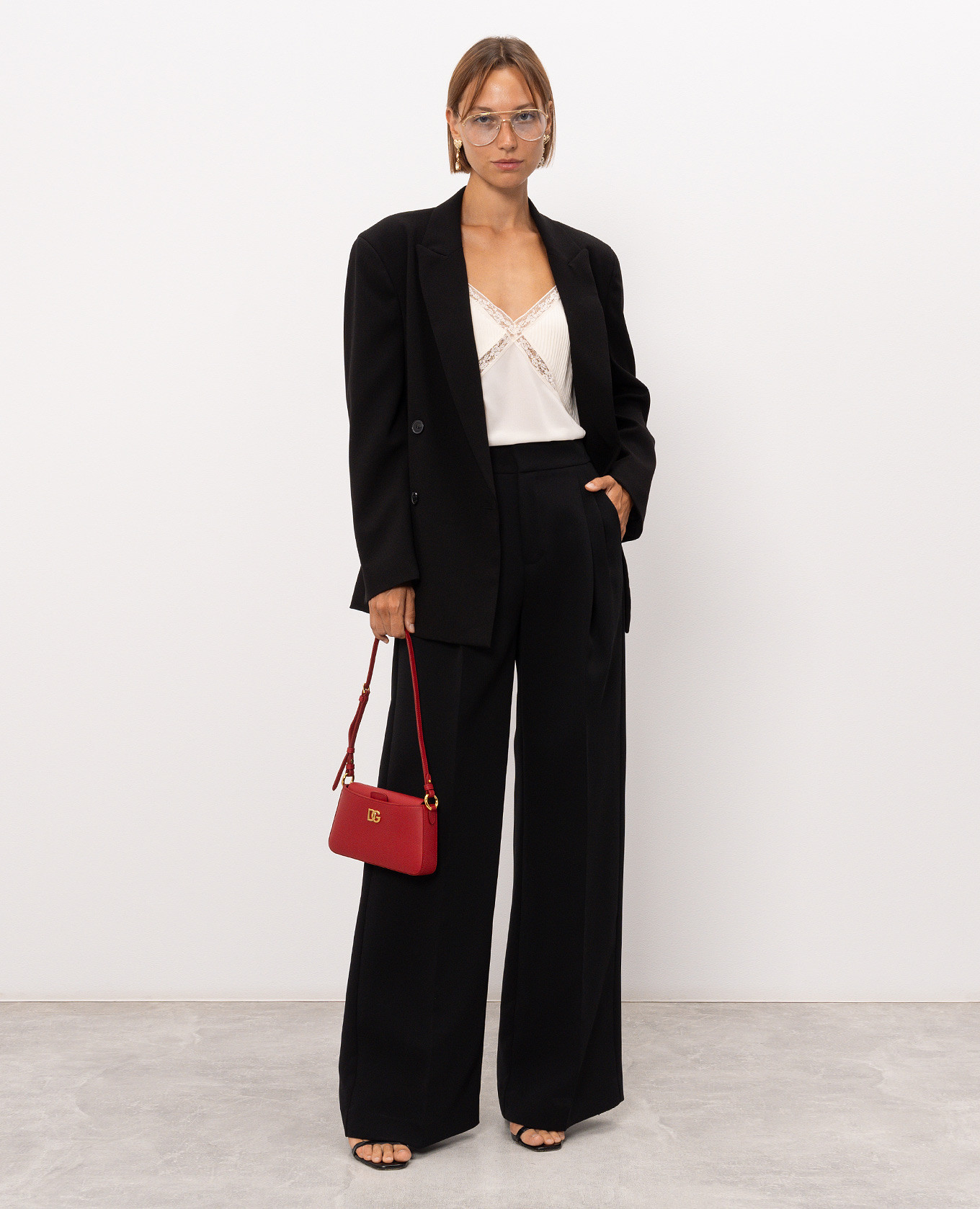 Black double-breasted jacket Twinset
Black double-breasted jacket Twinset