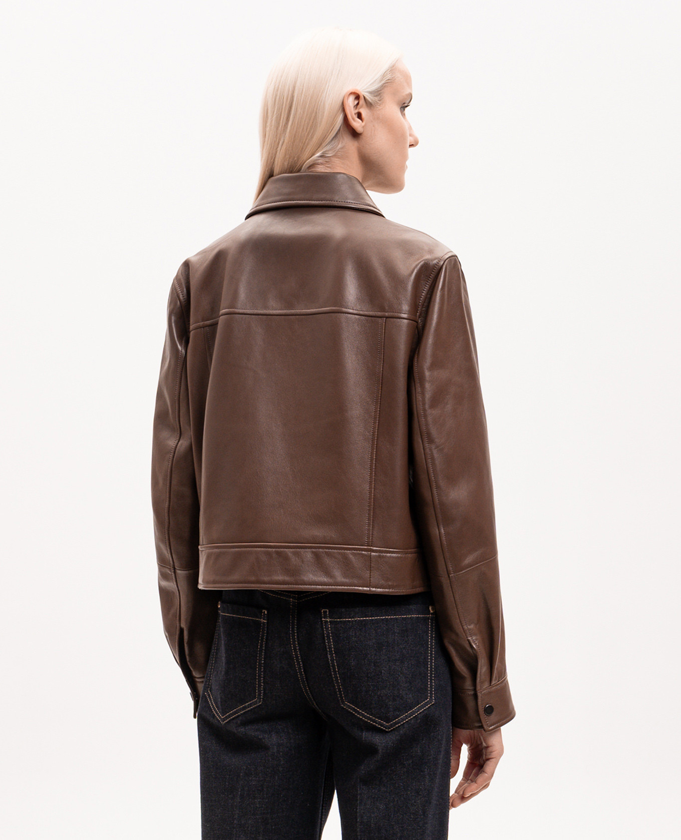 Brown leather jacket Brunello Cucinelli
Brown leather jacket Brunello Cucinelli