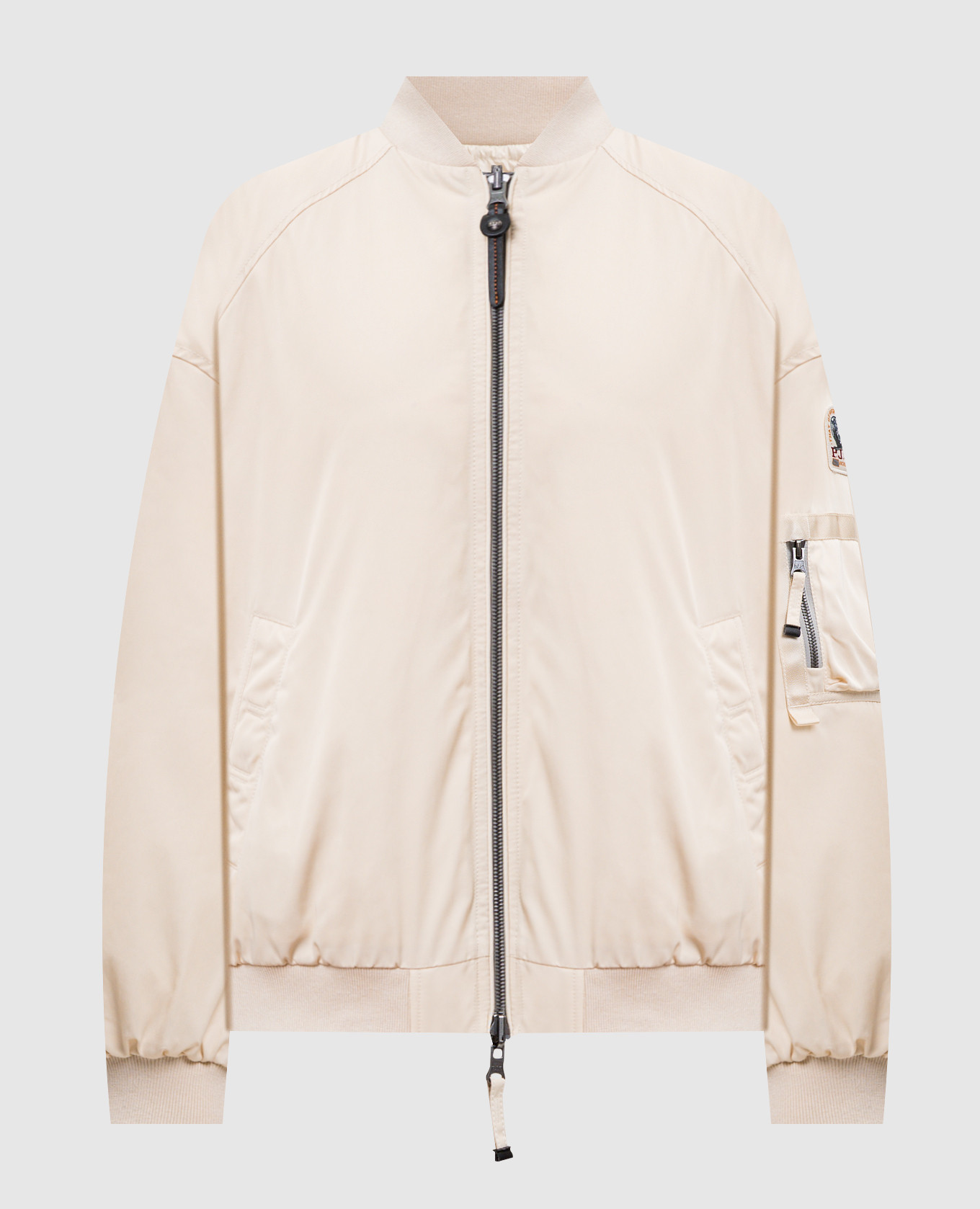 Beige reversible down bomber jacket BOMB Parajumpers
Beige reversible down bomber jacket BOMB Parajumpers