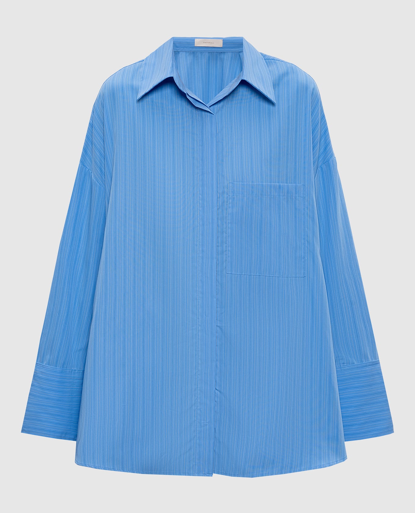 Clemente blue striped shirt Faithfull, Light blue
Clemente blue striped shirt Faithfull, Light blue