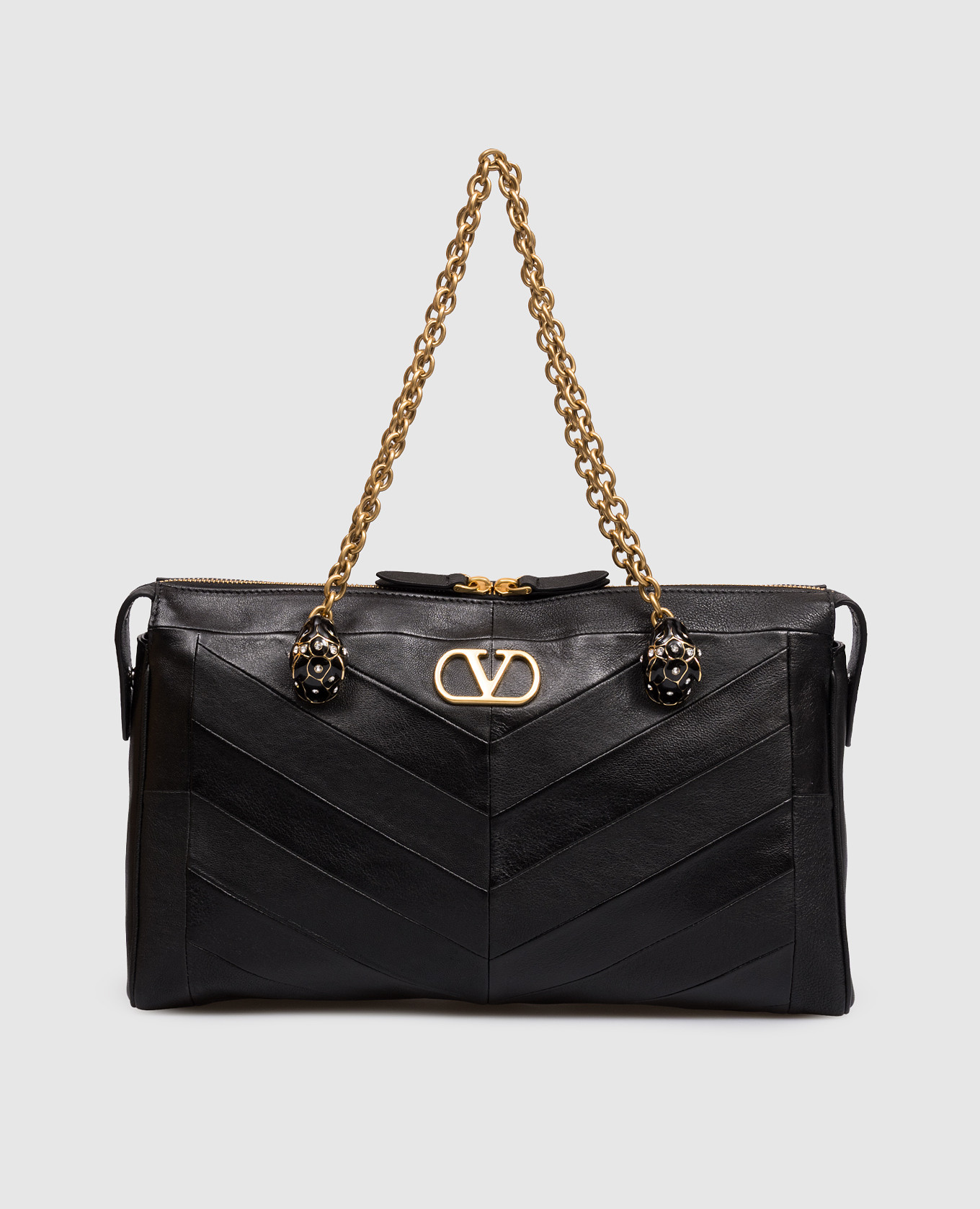 Panthea black leather bag with Swarovski crystals Valentino
Panthea black leather bag with Swarovski crystals Valentino
