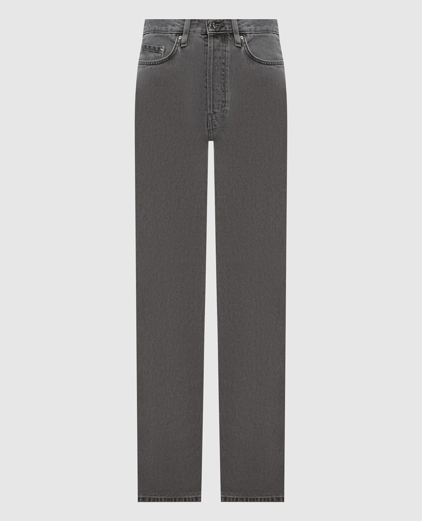 Grey jeans with logo patch Toteme
Grey jeans with logo patch Toteme
