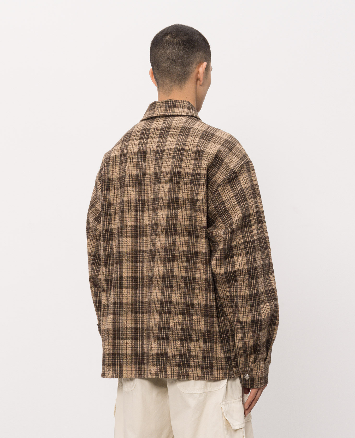 Brown checkered shirt Palm Angels
Brown checkered shirt Palm Angels