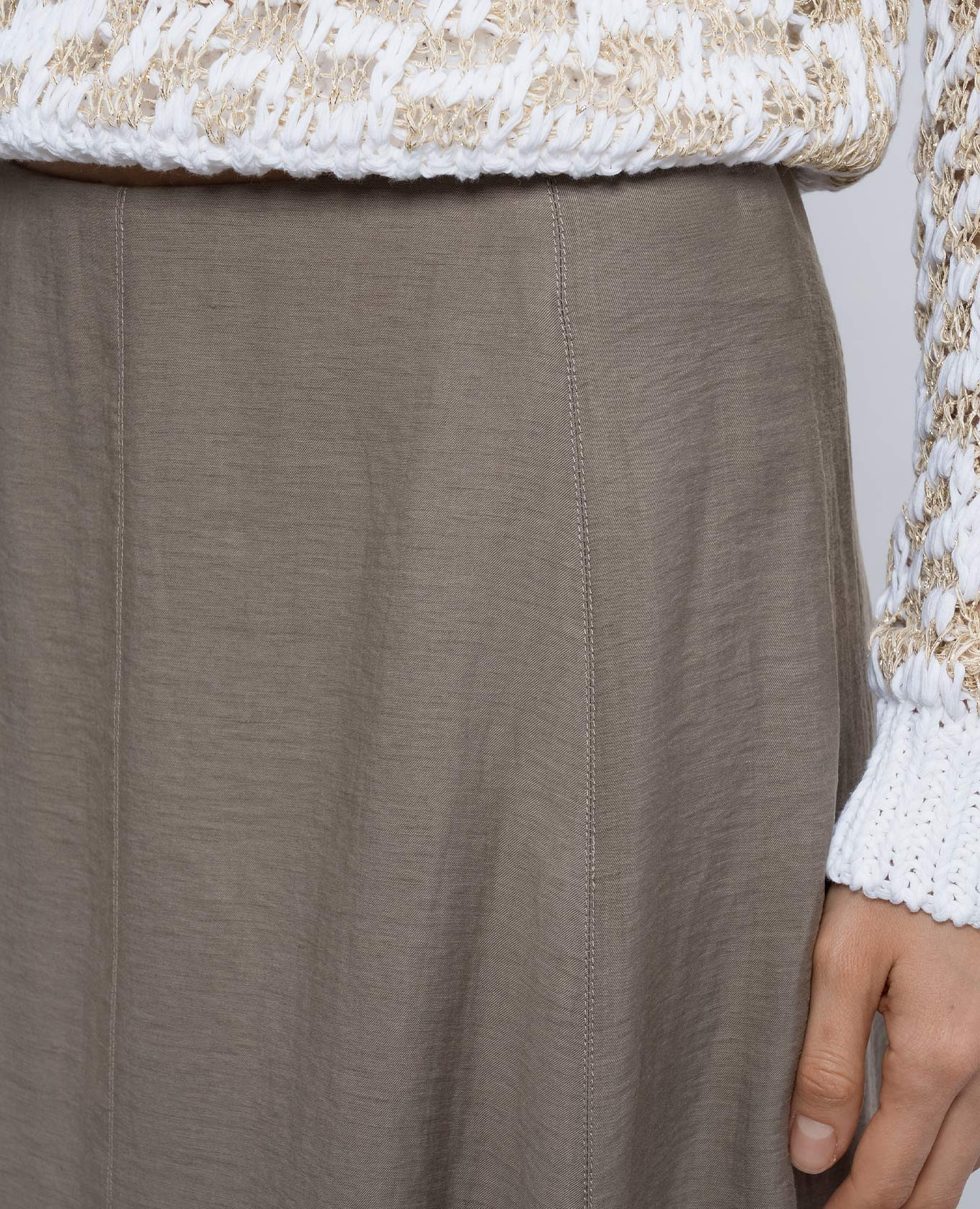 Brown skirt with linen Peserico
Brown skirt with linen Peserico