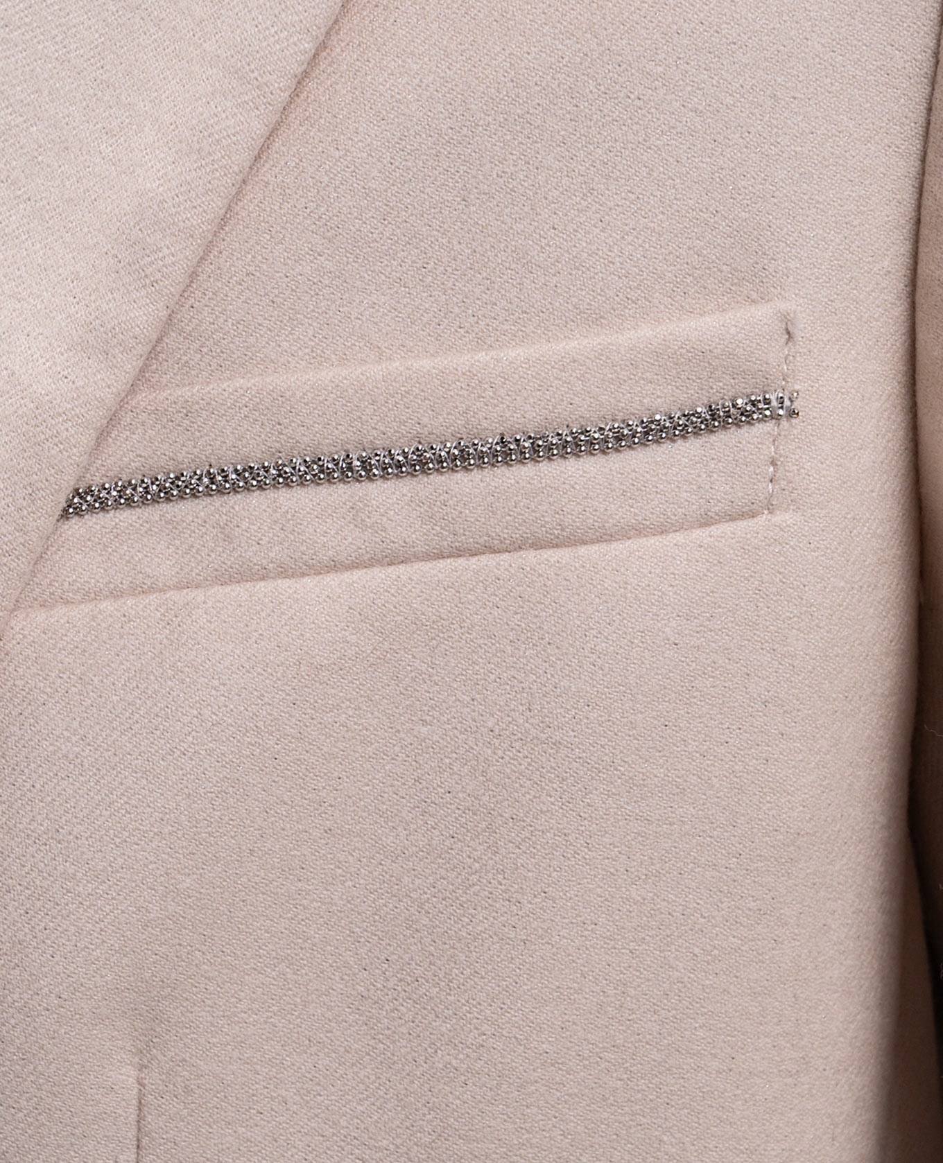 Beige wool jacket with lurex Peserico
Beige wool jacket with lurex Peserico