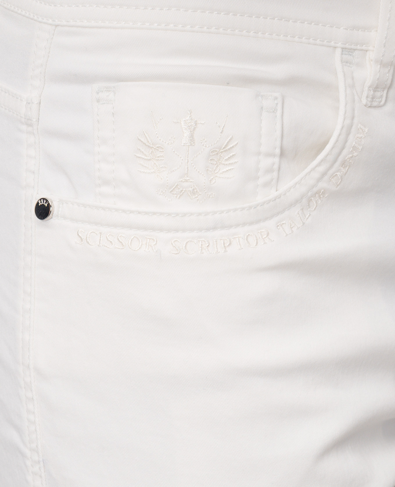 White jeans Costantino Scissor Scriptor
White jeans Costantino Scissor Scriptor