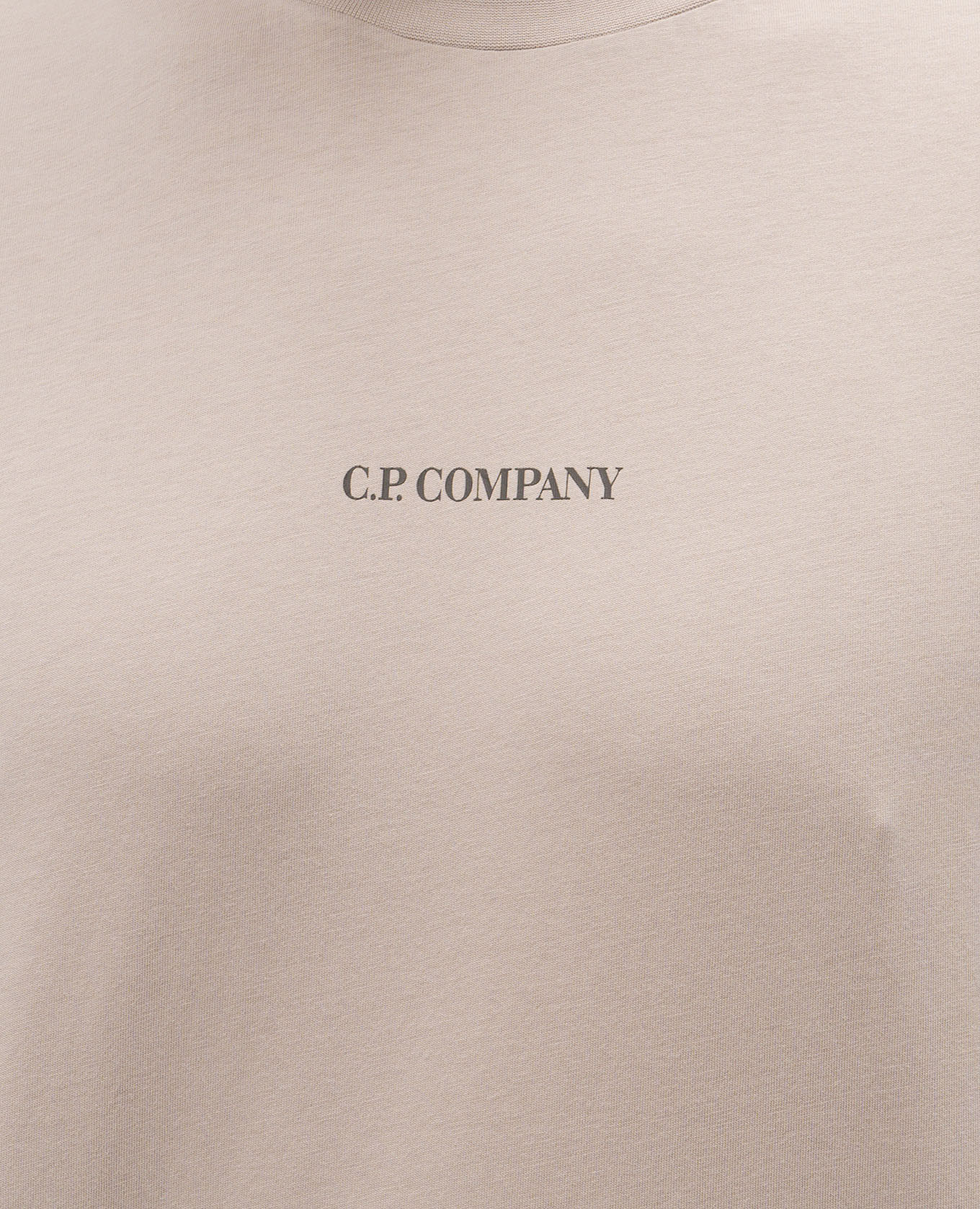 Beige T-shirt with monogram C.P. Company
Beige T-shirt with monogram C.P. Company