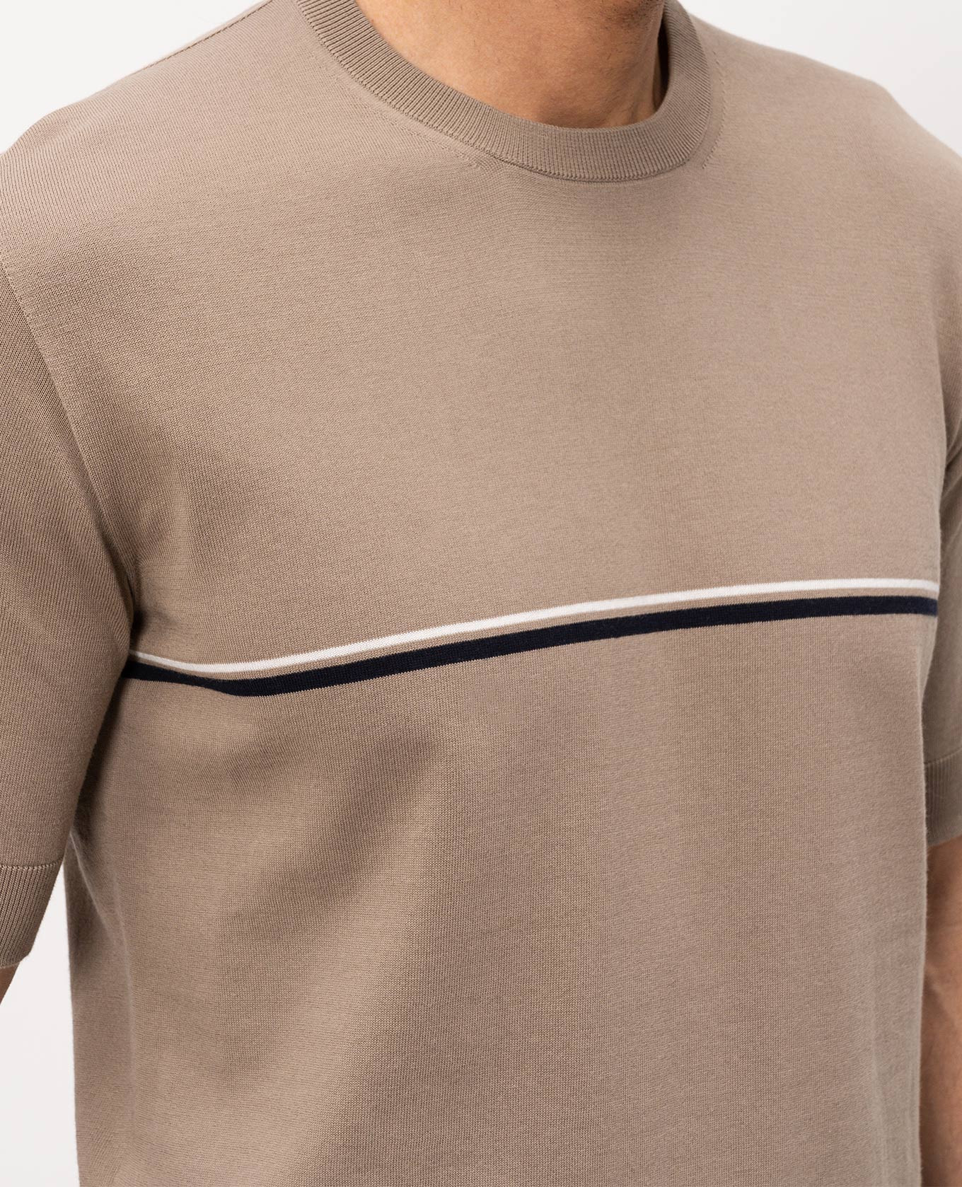 Brown striped T-shirt Bilancioni
Brown striped T-shirt Bilancioni