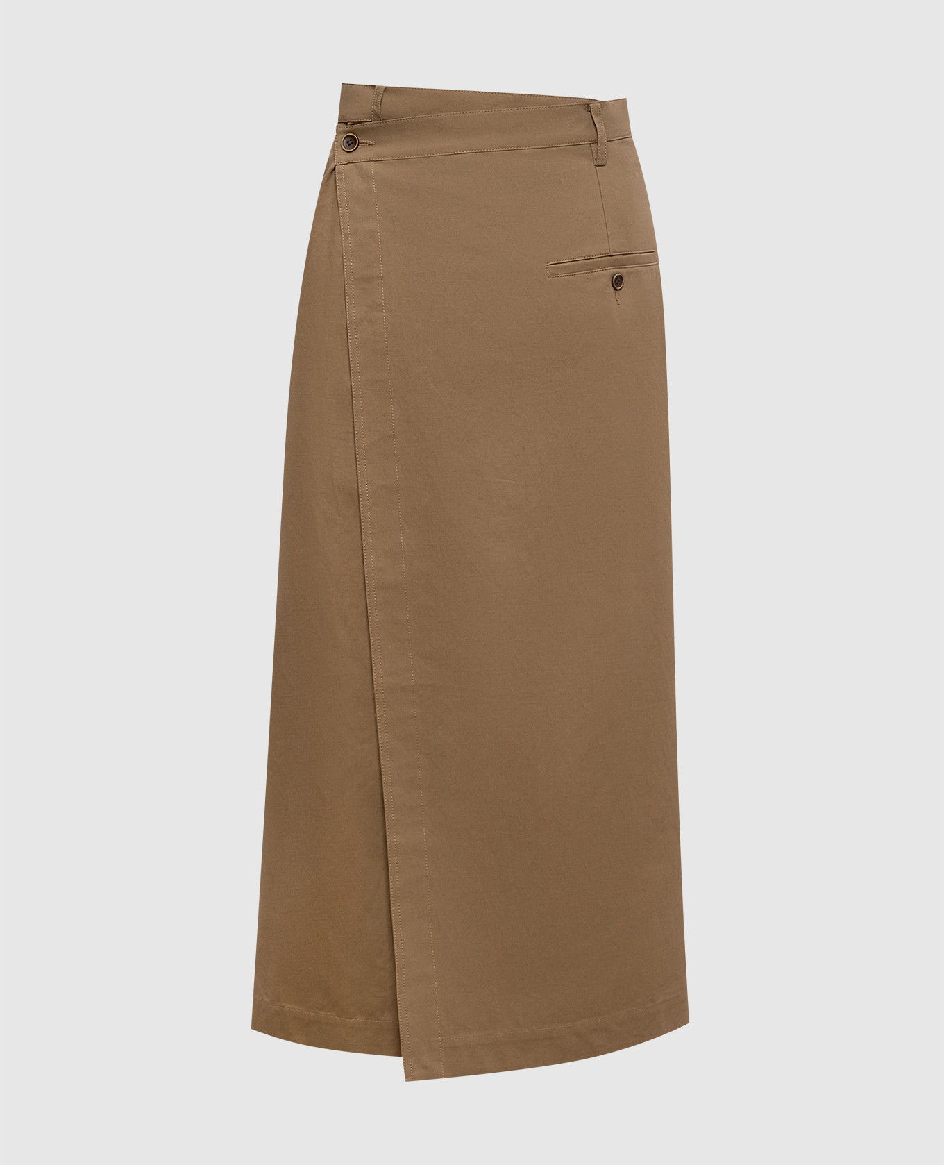 Brown flared skirt with linen UMA WANG
Brown flared skirt with linen UMA WANG