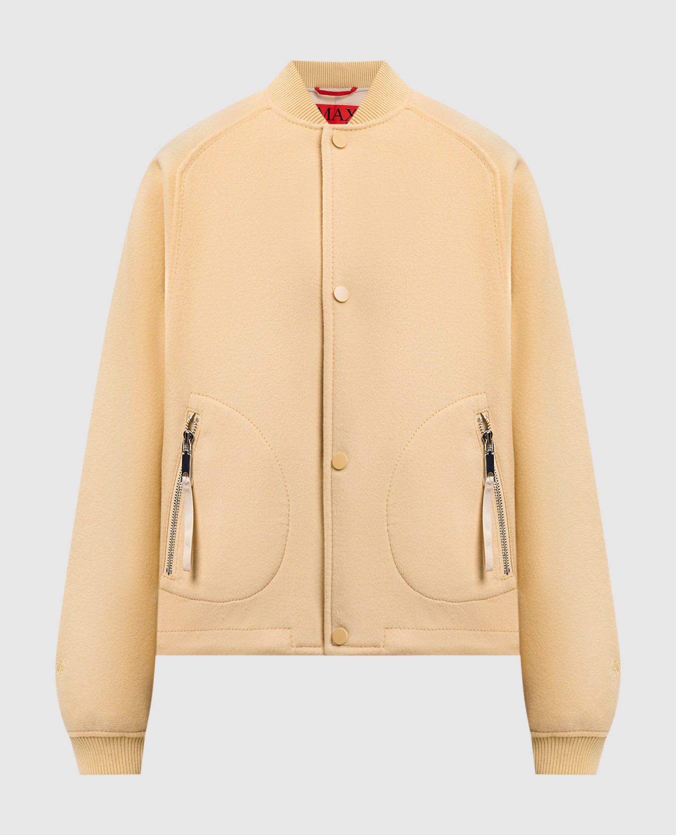 Yellow ESTONIA wool bomber jacket Max & Co
Yellow ESTONIA wool bomber jacket Max & Co