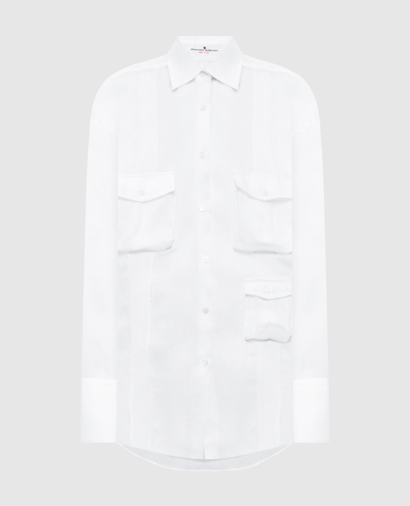 White blouse with pockets Ermanno Scervino
White blouse with pockets Ermanno Scervino