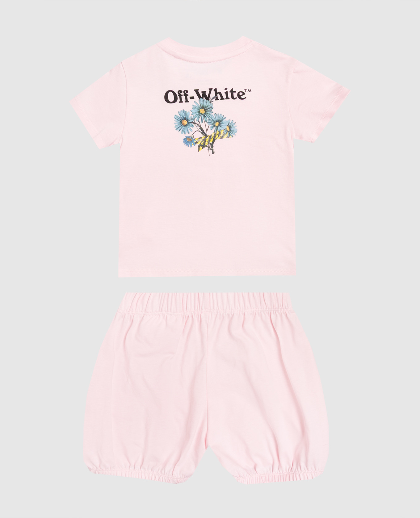 Children's pink T-shirt and shorts suit Off-White
Children's pink T-shirt and shorts suit Off-White