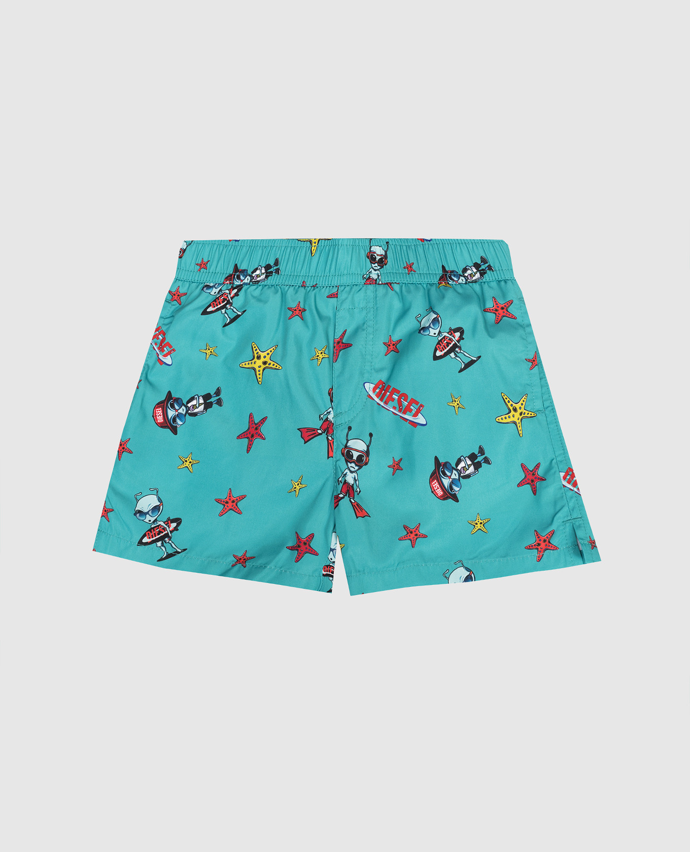 Mialyb children's green printed swim shorts Diesel
Mialyb children's green printed swim shorts Diesel