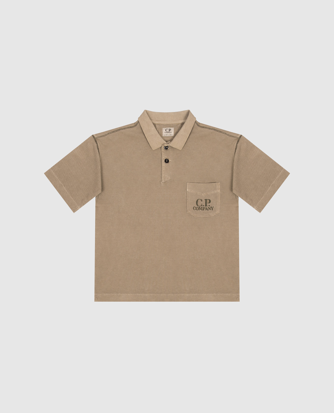 Children's khaki polo shirt C.P. Company
Children's khaki polo shirt C.P. Company