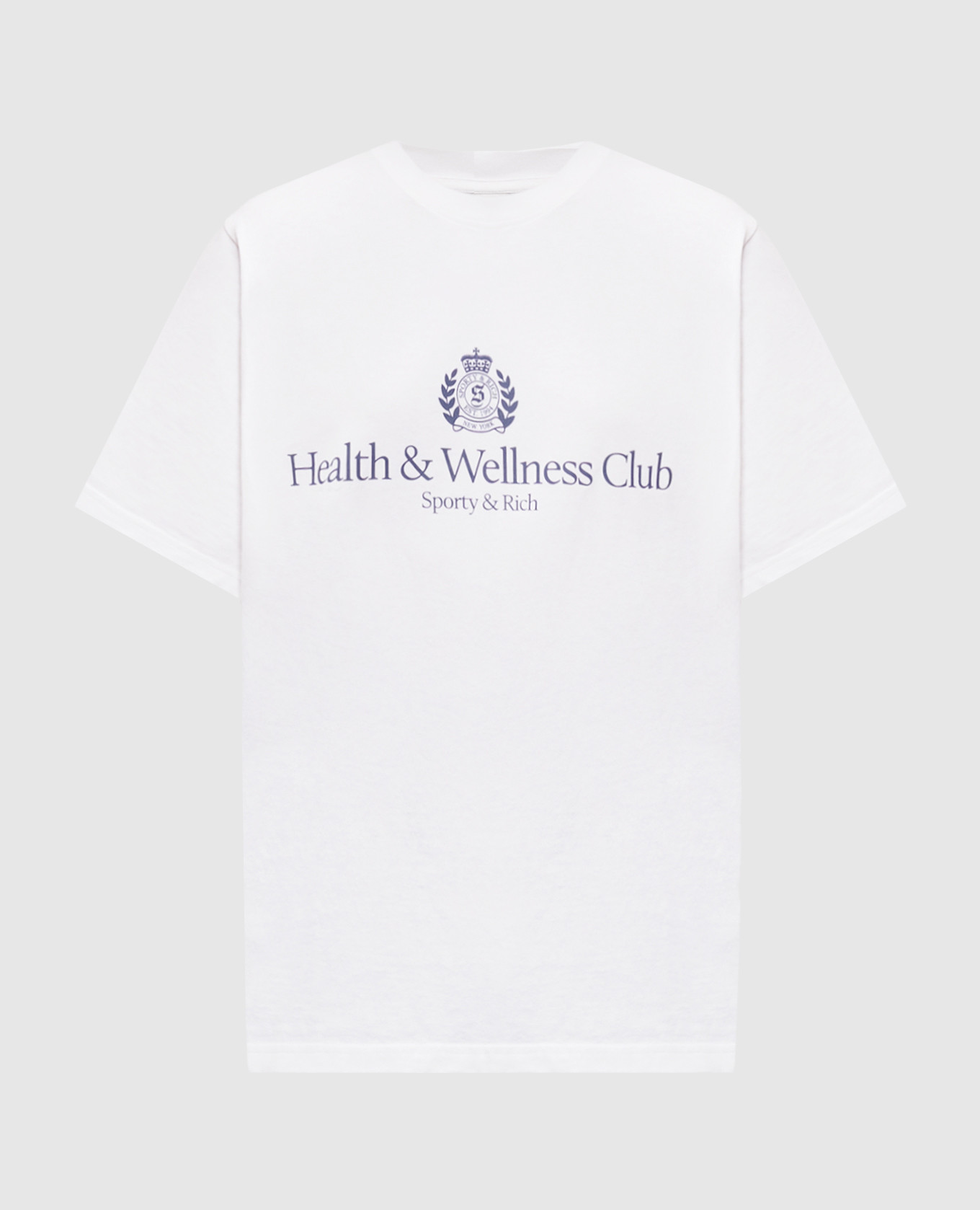 White H&W Crest T-shirt Sporty & Rich
White H&W Crest T-shirt Sporty & Rich
