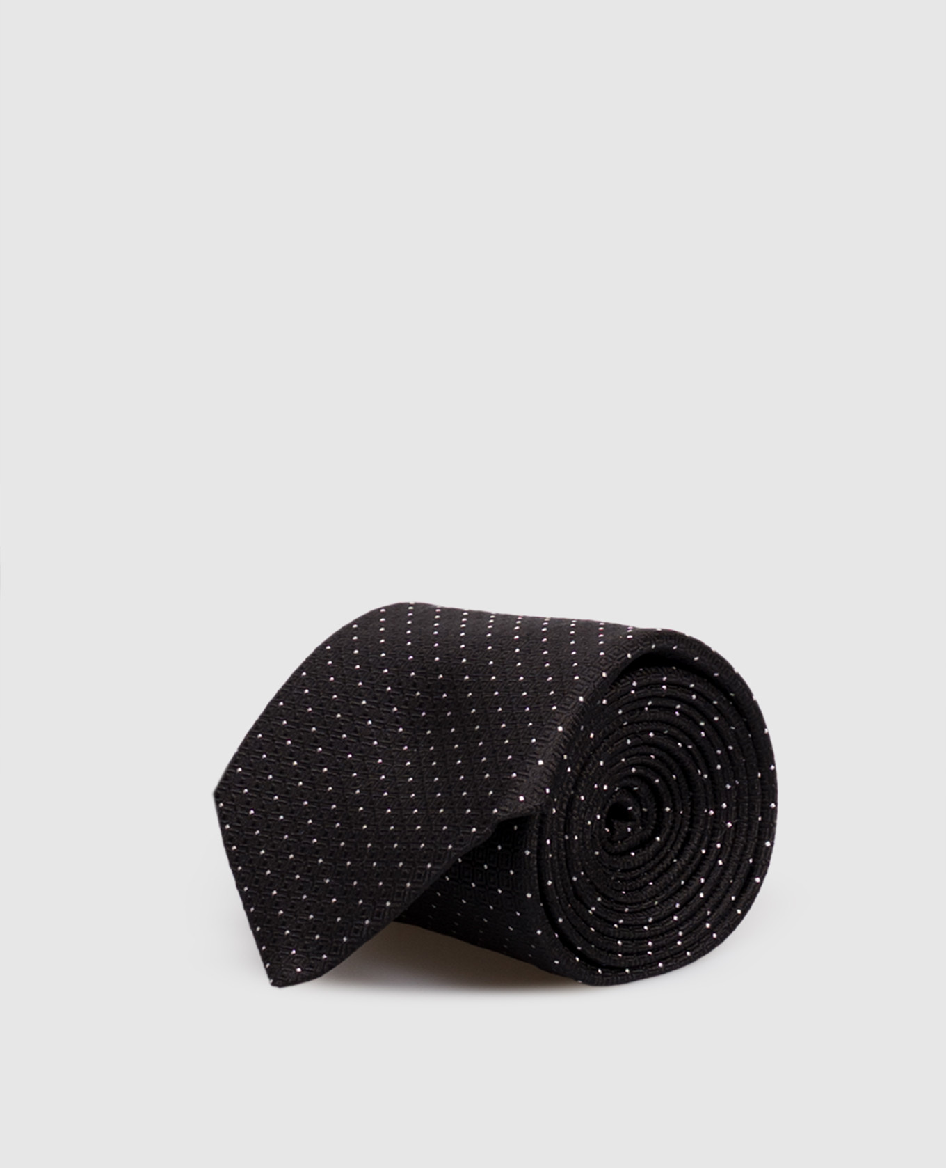 Black silk tie Canali
Black silk tie Canali