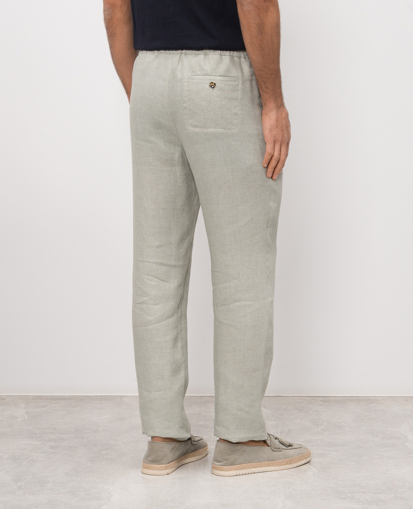 Green linen pants Agnona
Green linen pants Agnona