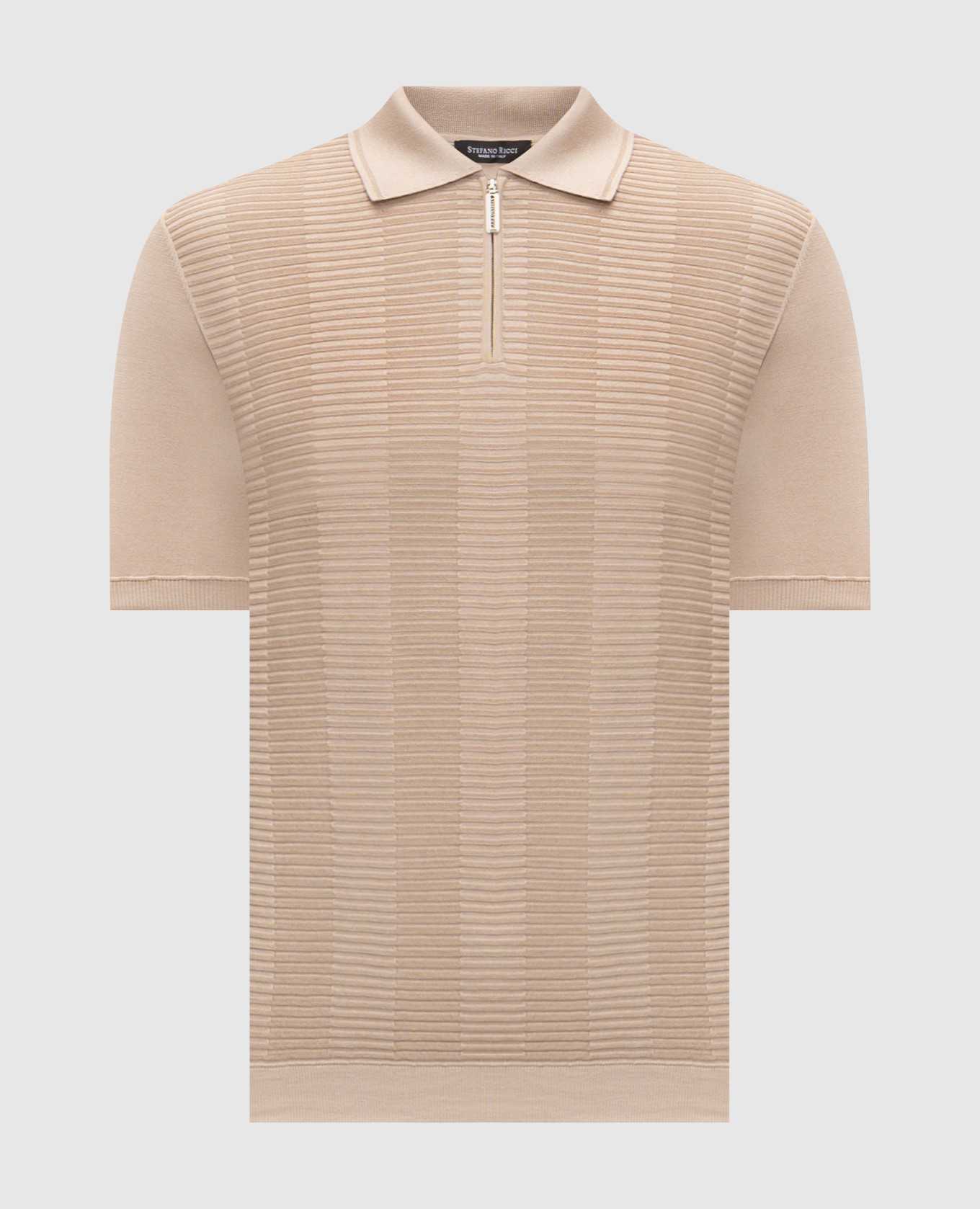 Beige polo with silk Stefano Ricci
Beige polo with silk Stefano Ricci