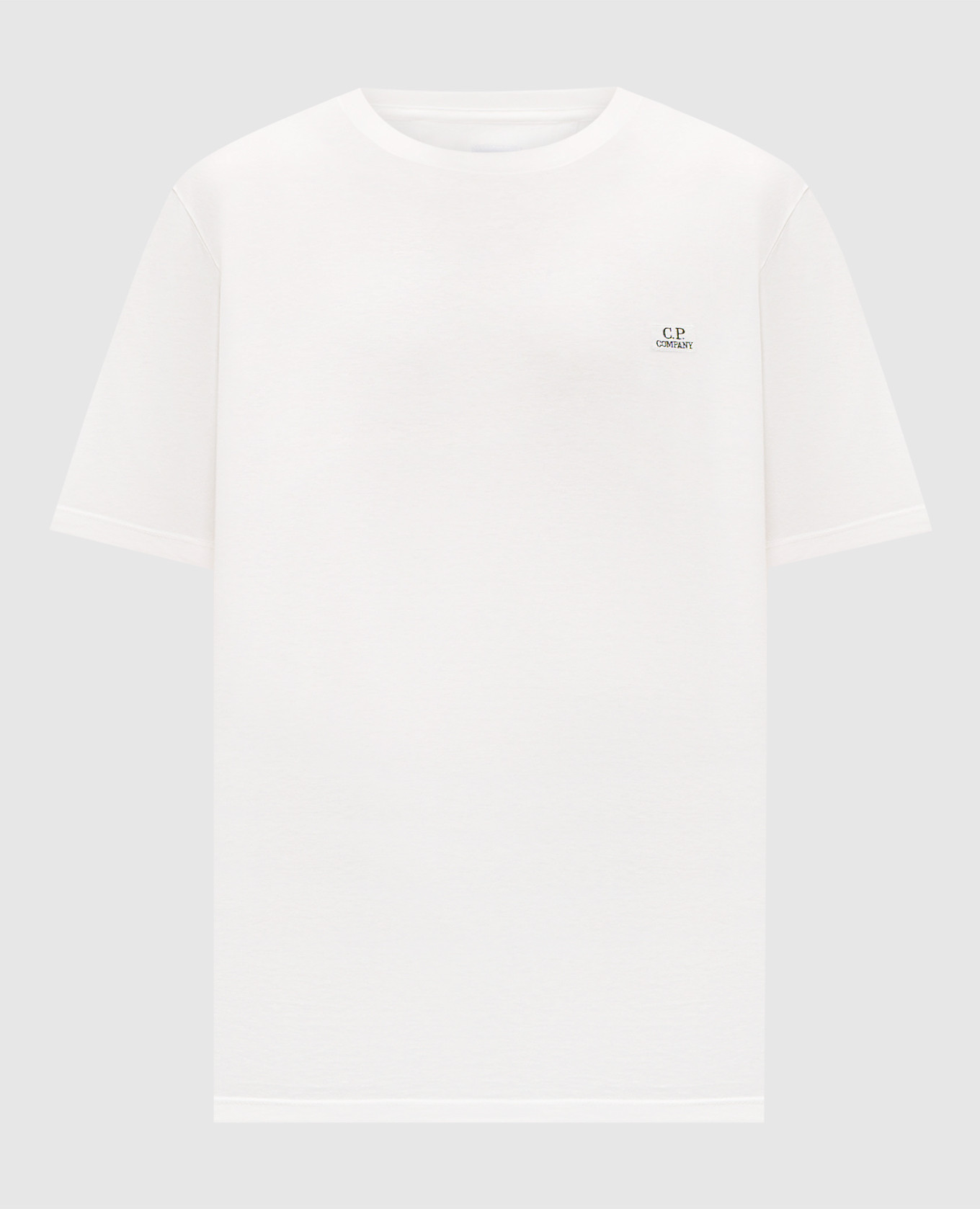 White T-shirt with logo C.P. Company
White T-shirt with logo C.P. Company