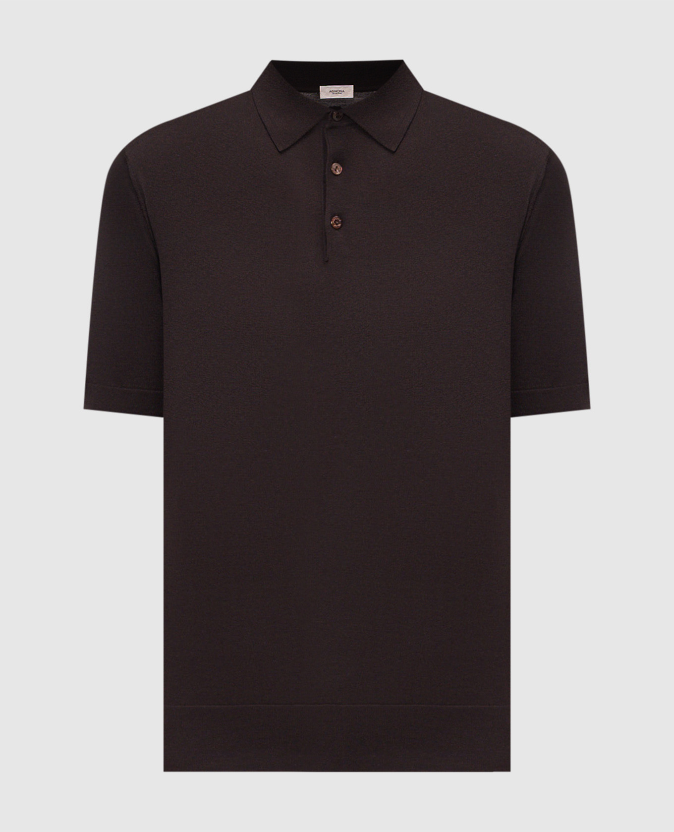 Brown wool polo shirt Agnona
Brown wool polo shirt Agnona
