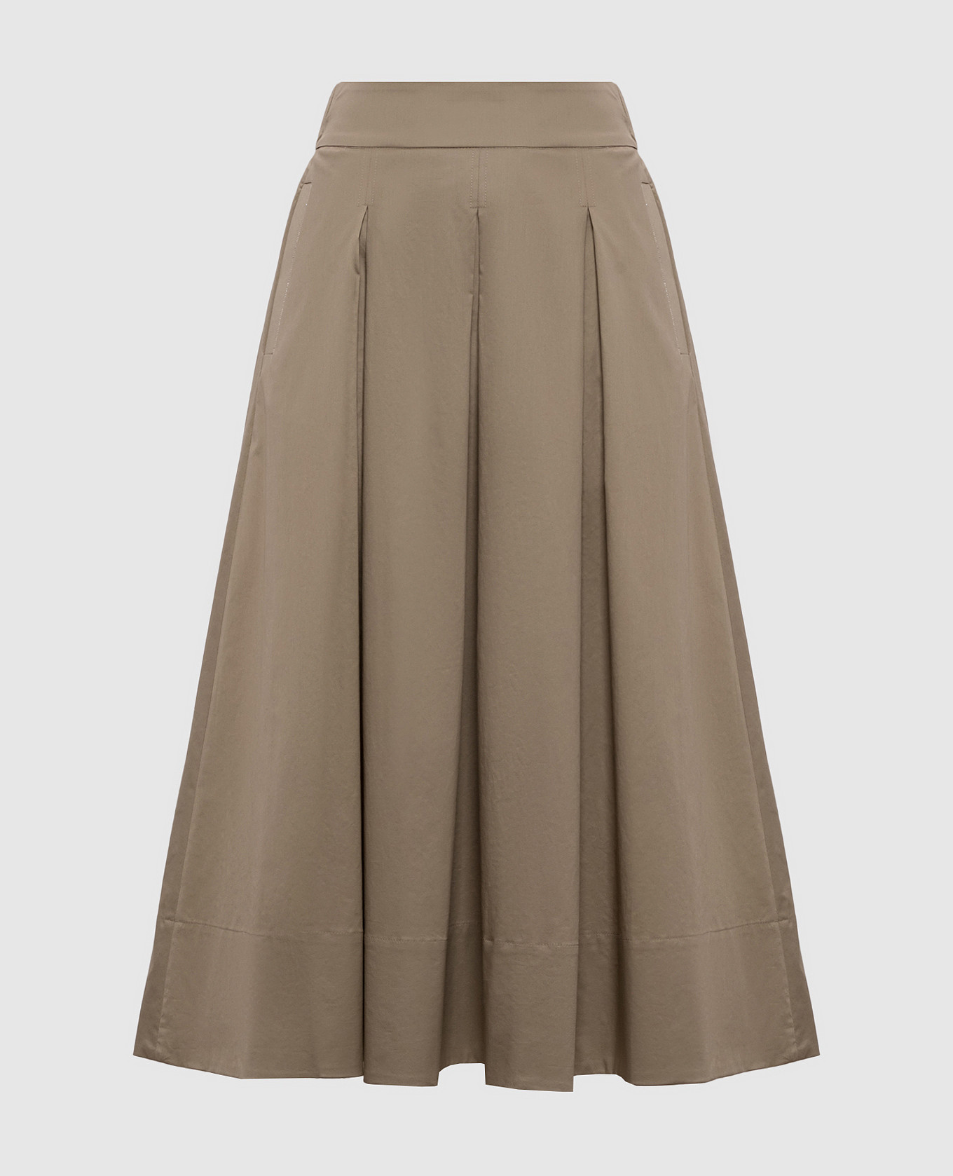 Khaki midi skirt Peserico
Khaki midi skirt Peserico
