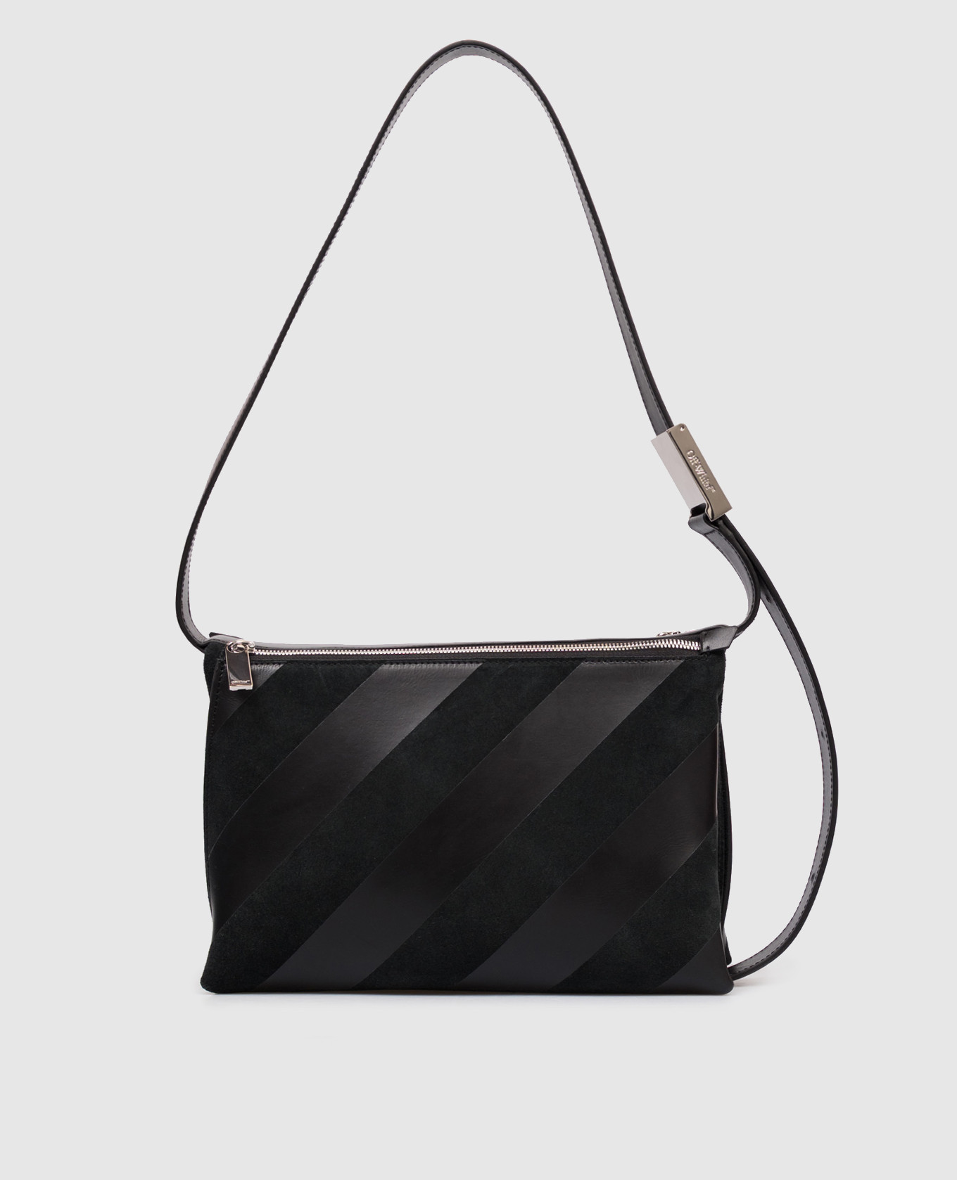 Black leather bag Sandbag_404 Off-White
Black leather bag Sandbag_404 Off-White