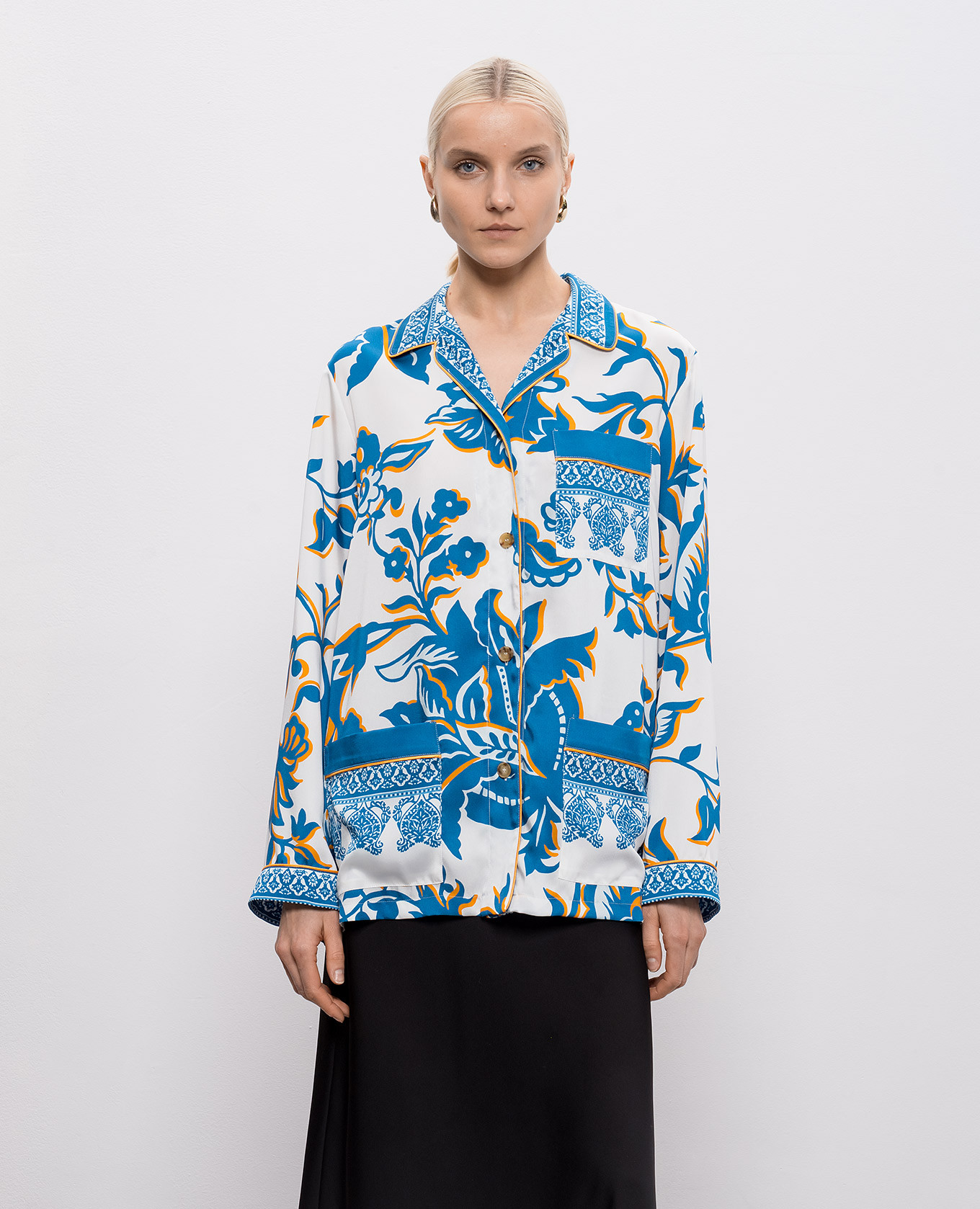 White shirt with floral print Etro
White shirt with floral print Etro