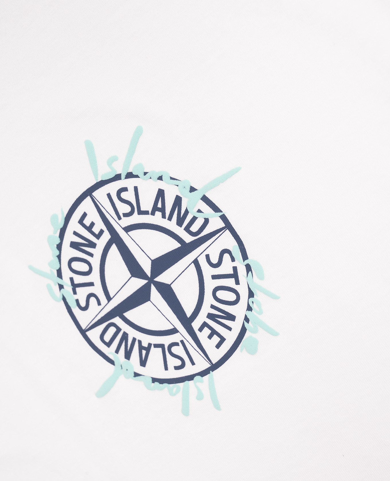 Children's white T-shirt with logo emblem print Stone Island
Children's white T-shirt with logo emblem print Stone Island
