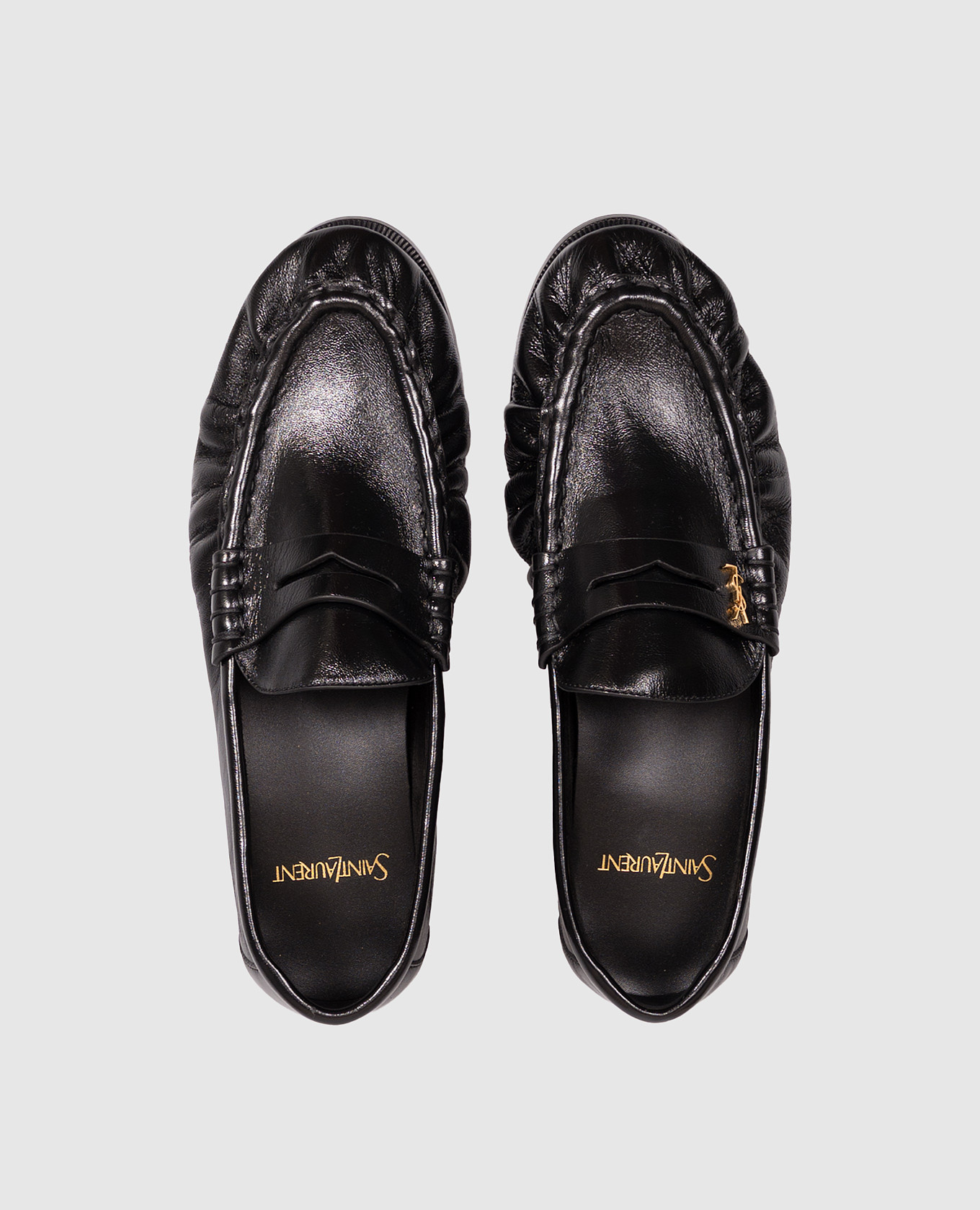 Black LE glossy leather loafers with monogram logo Saint Laurent
Black LE glossy leather loafers with monogram logo Saint Laurent