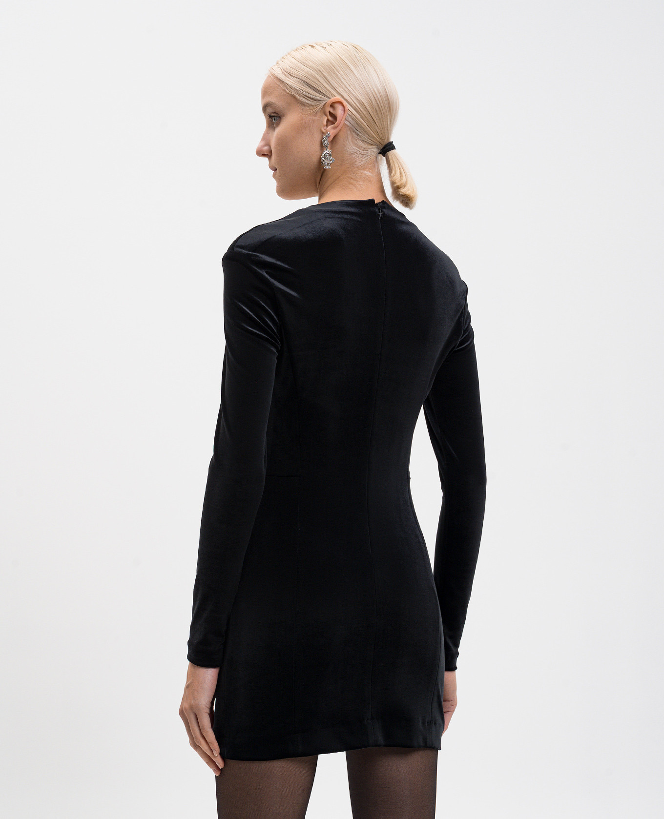 Black velvet mini dress Thierry Mugler
Black velvet mini dress Thierry Mugler