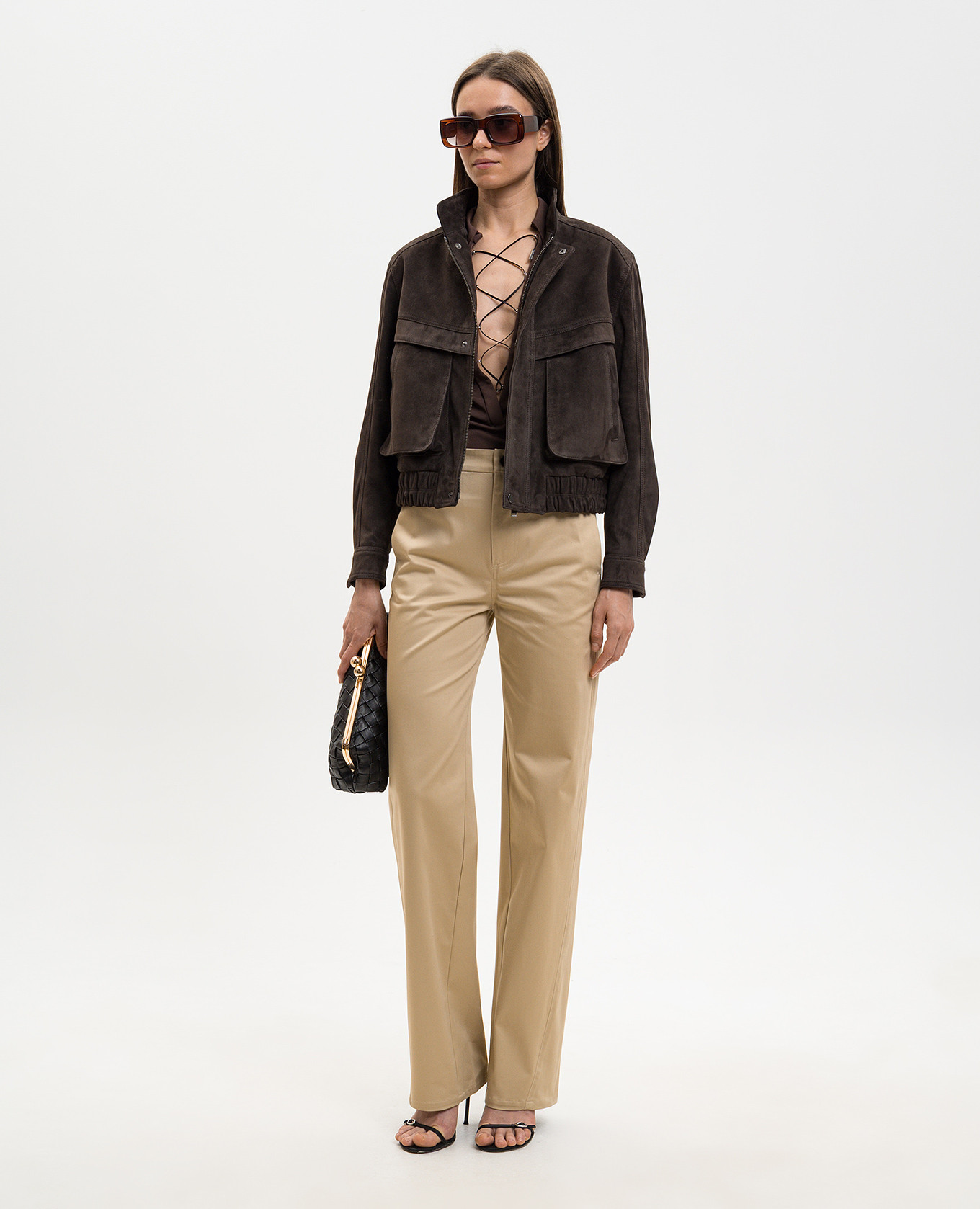 Brown suede jacket Babe Pay Pls
Brown suede jacket Babe Pay Pls