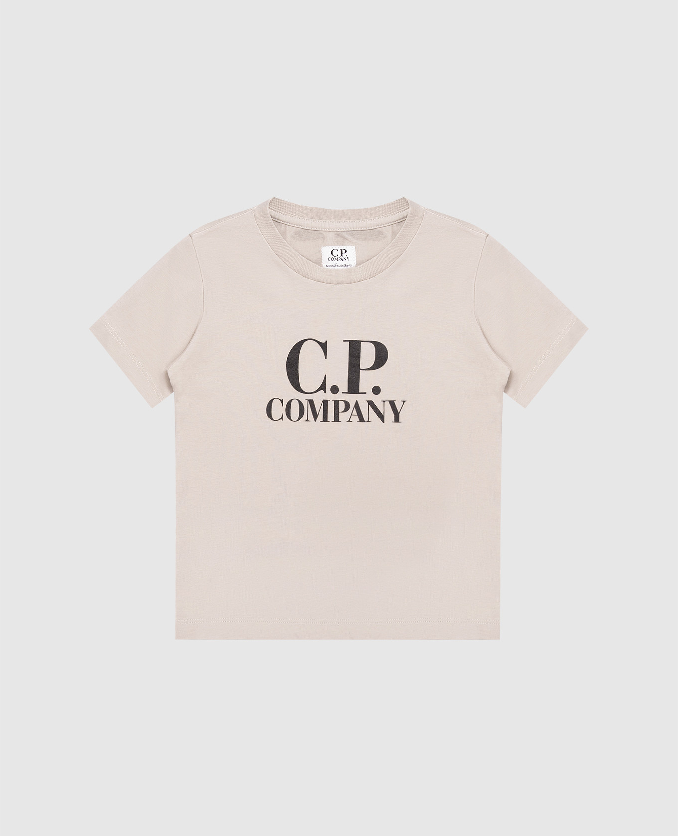 Children's gray T-shirt with logo C.P. Company, Grey
Children's gray T-shirt with logo C.P. Company, Grey