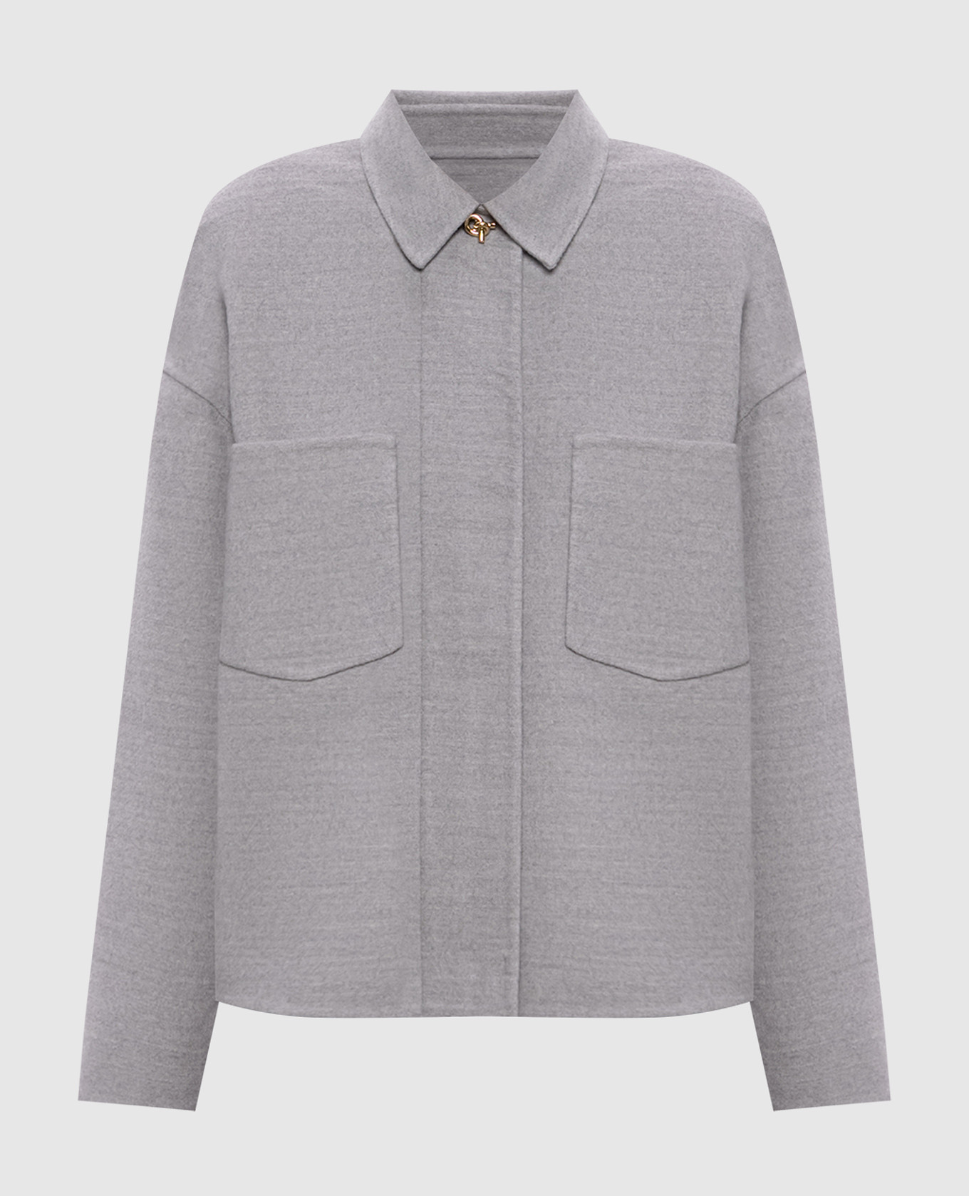 Gray wool jacket Fabiana Filippi, Grey
Gray wool jacket Fabiana Filippi, Grey