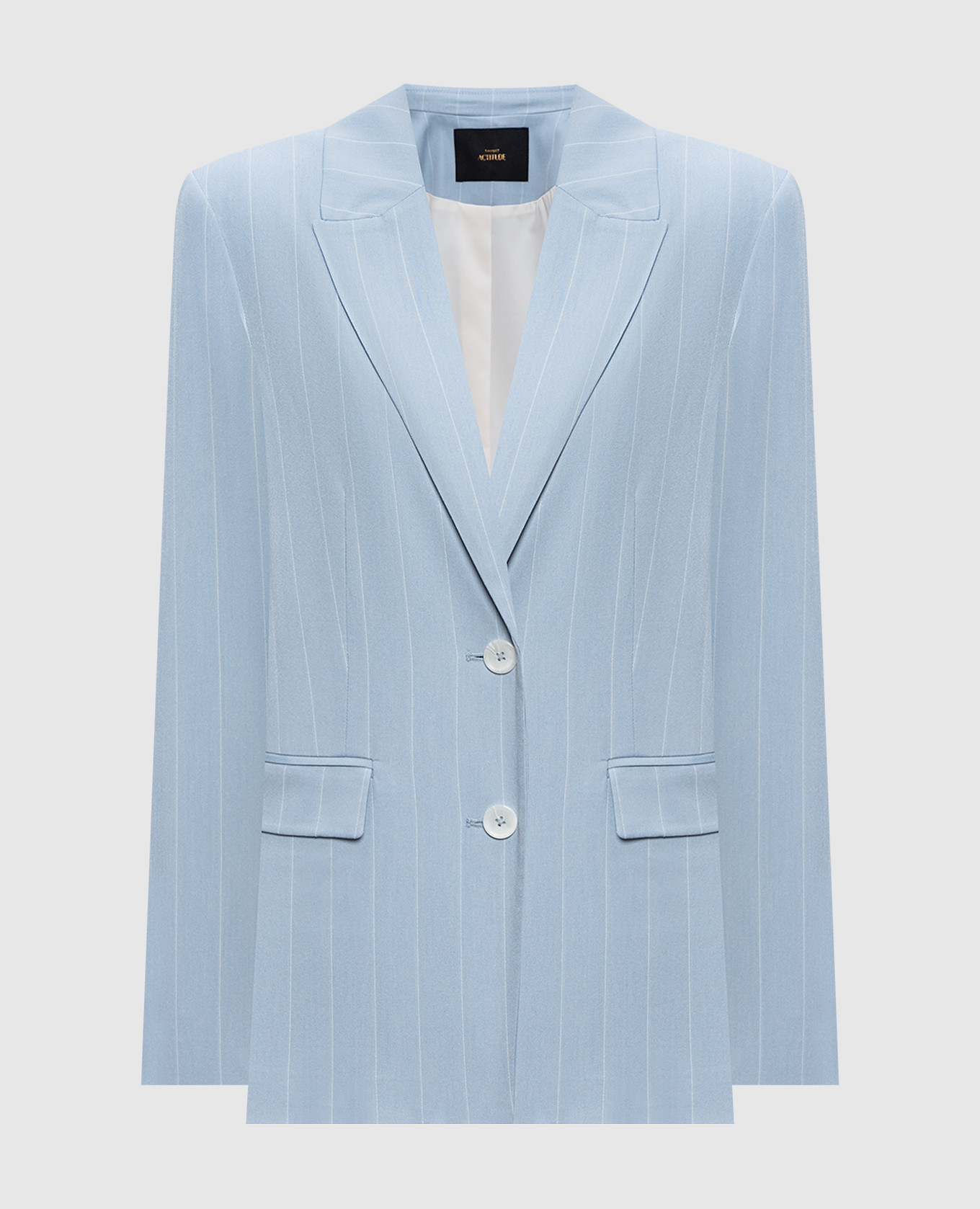 Blue striped jacket Twinset, Light blue
Blue striped jacket Twinset, Light blue