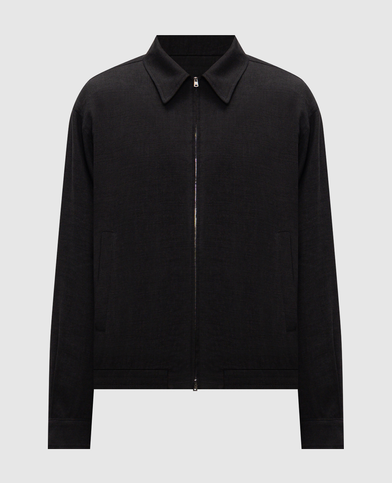 Black jacket with linen Herno
Black jacket with linen Herno