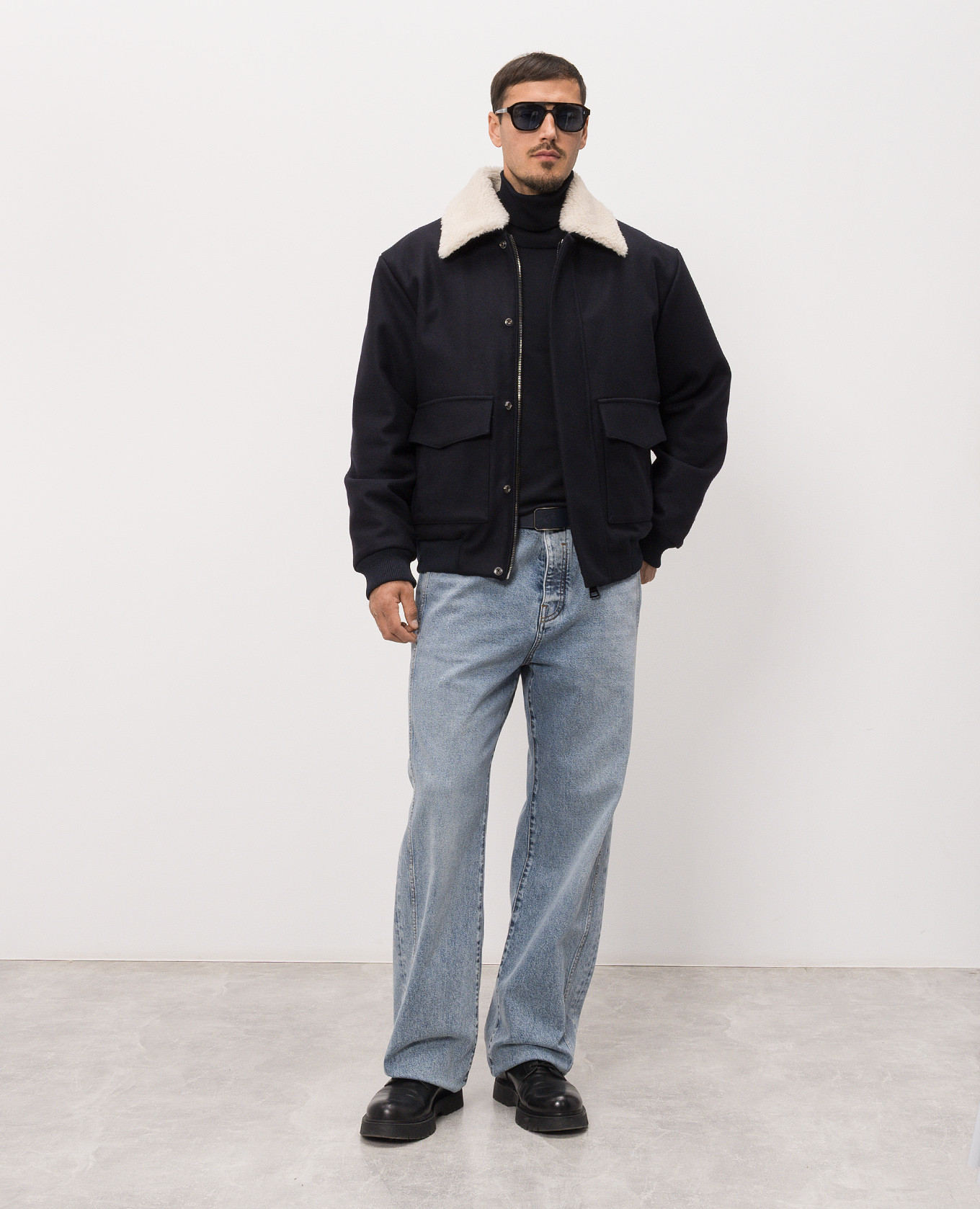 Blue jacket with wool Balmain
Blue jacket with wool Balmain