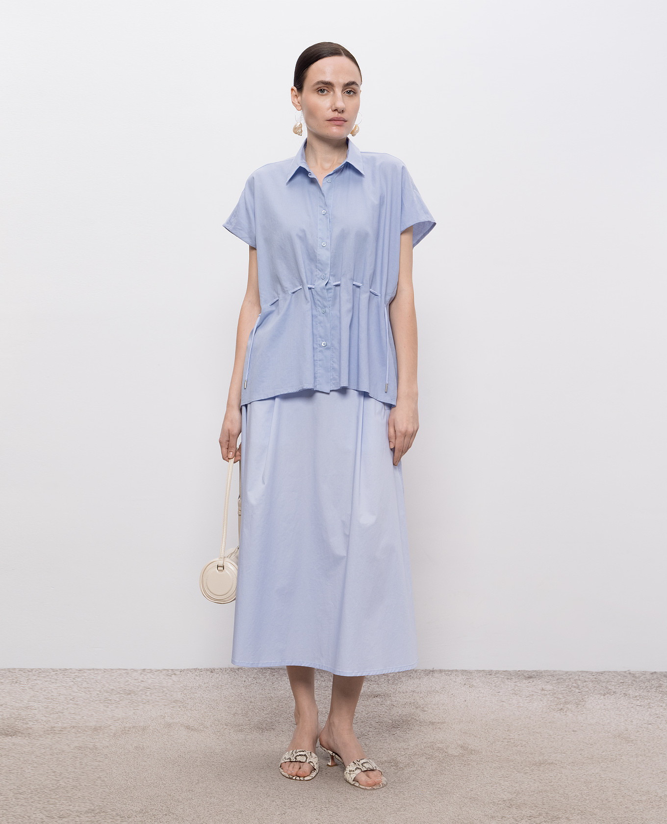 Blue shirt Peserico, Light blue
Blue shirt Peserico, Light blue