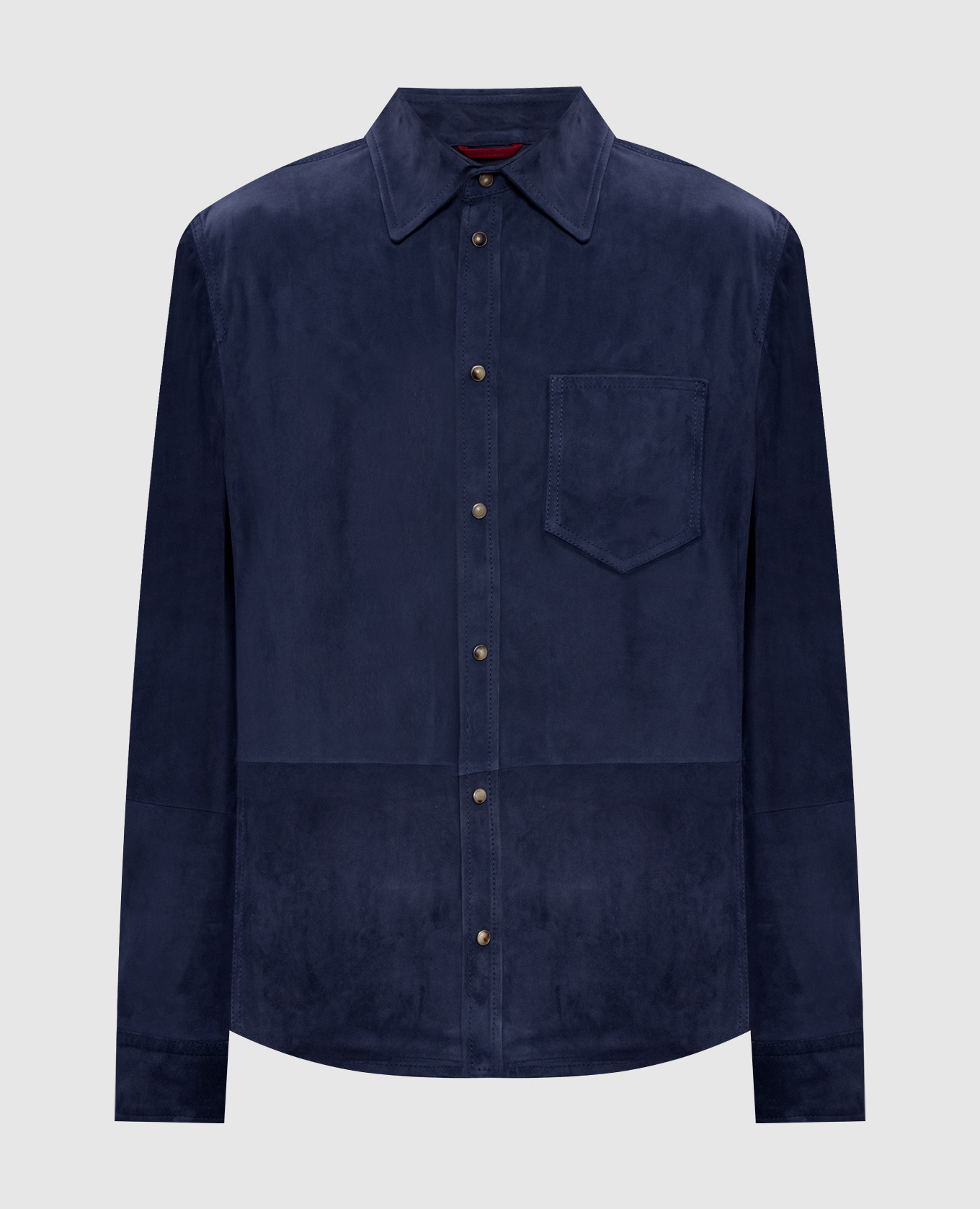 Blue suede shirt Brunello Cucinelli
Blue suede shirt Brunello Cucinelli