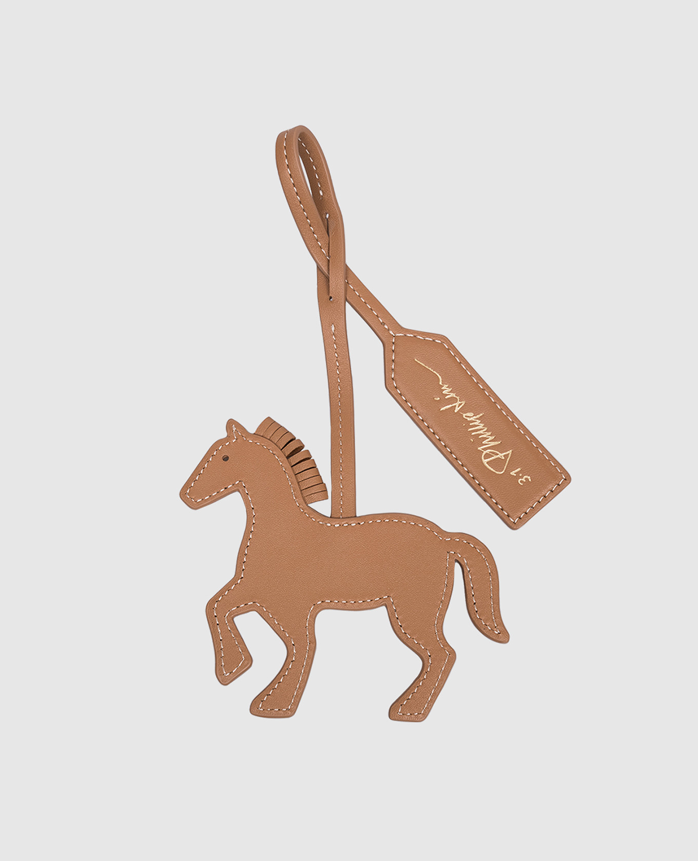 Brown leather horse bag keychain 3.1 Phillip Lim
Brown leather horse bag keychain 3.1 Phillip Lim
