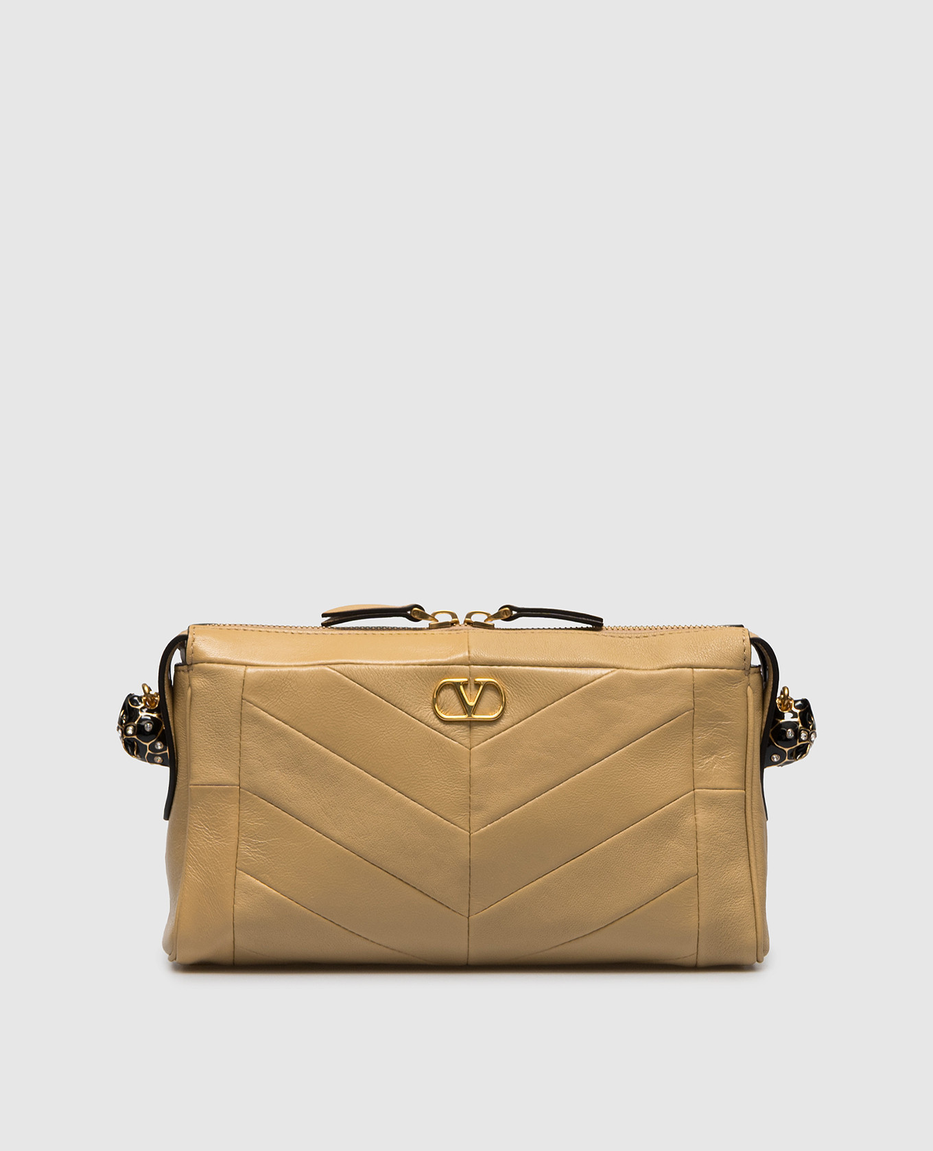 Beige leather bag Panthea with Swarovski crystals Valentino
Beige leather bag Panthea with Swarovski crystals Valentino