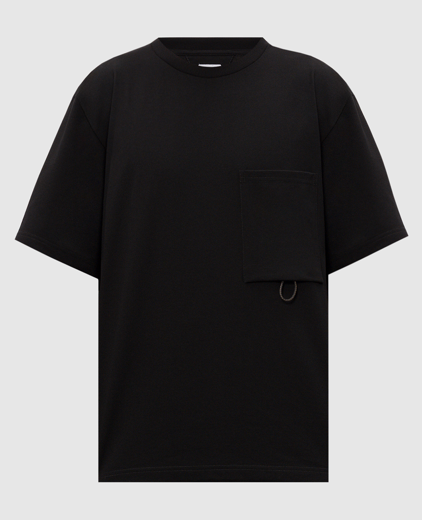 Black straight-cut T-shirt Bottega Veneta
Black straight-cut T-shirt Bottega Veneta