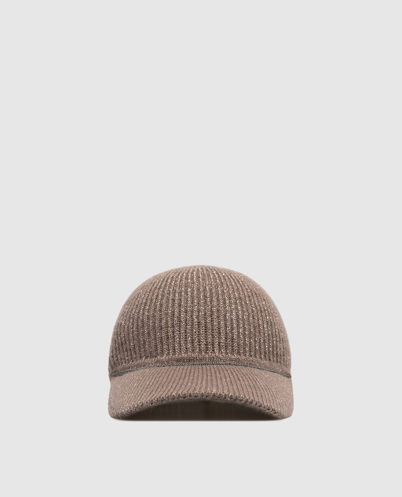 Brown cashmere cap with monil chain Brunello Cucinelli
Brown cashmere cap with monil chain Brunello Cucinelli