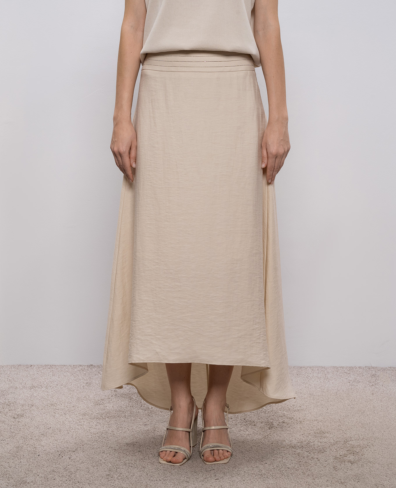 Beige skirt with linen Peserico
Beige skirt with linen Peserico