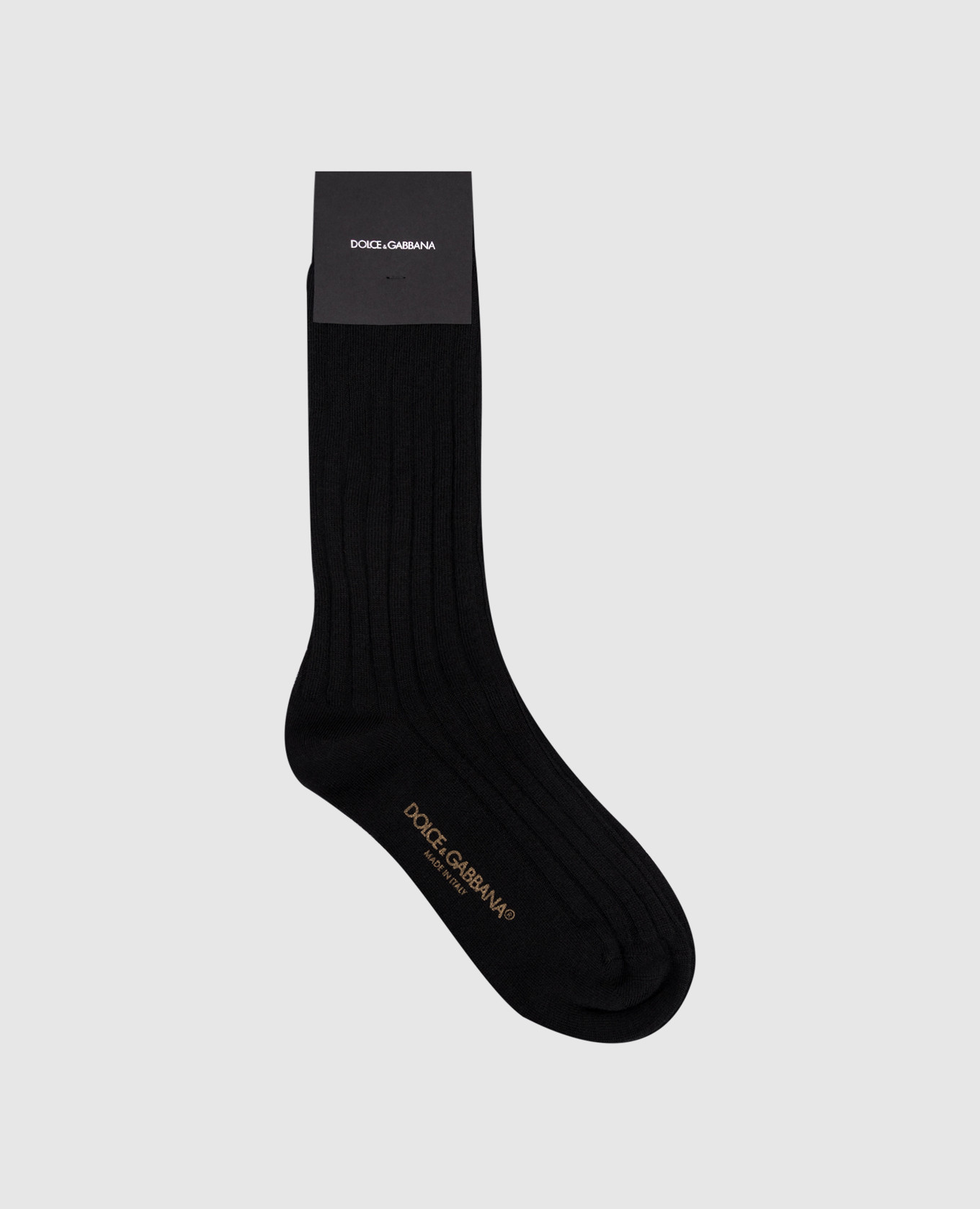 Black ribbed wool socks Dolce&Gabbana
Black ribbed wool socks Dolce&Gabbana